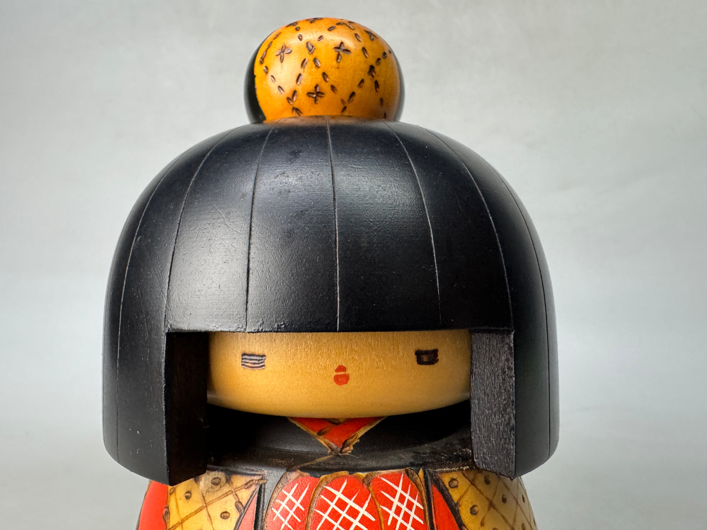 Y8968 NINGYO modern Kokeshi doll original figure Kasuwo Japan interior figurine