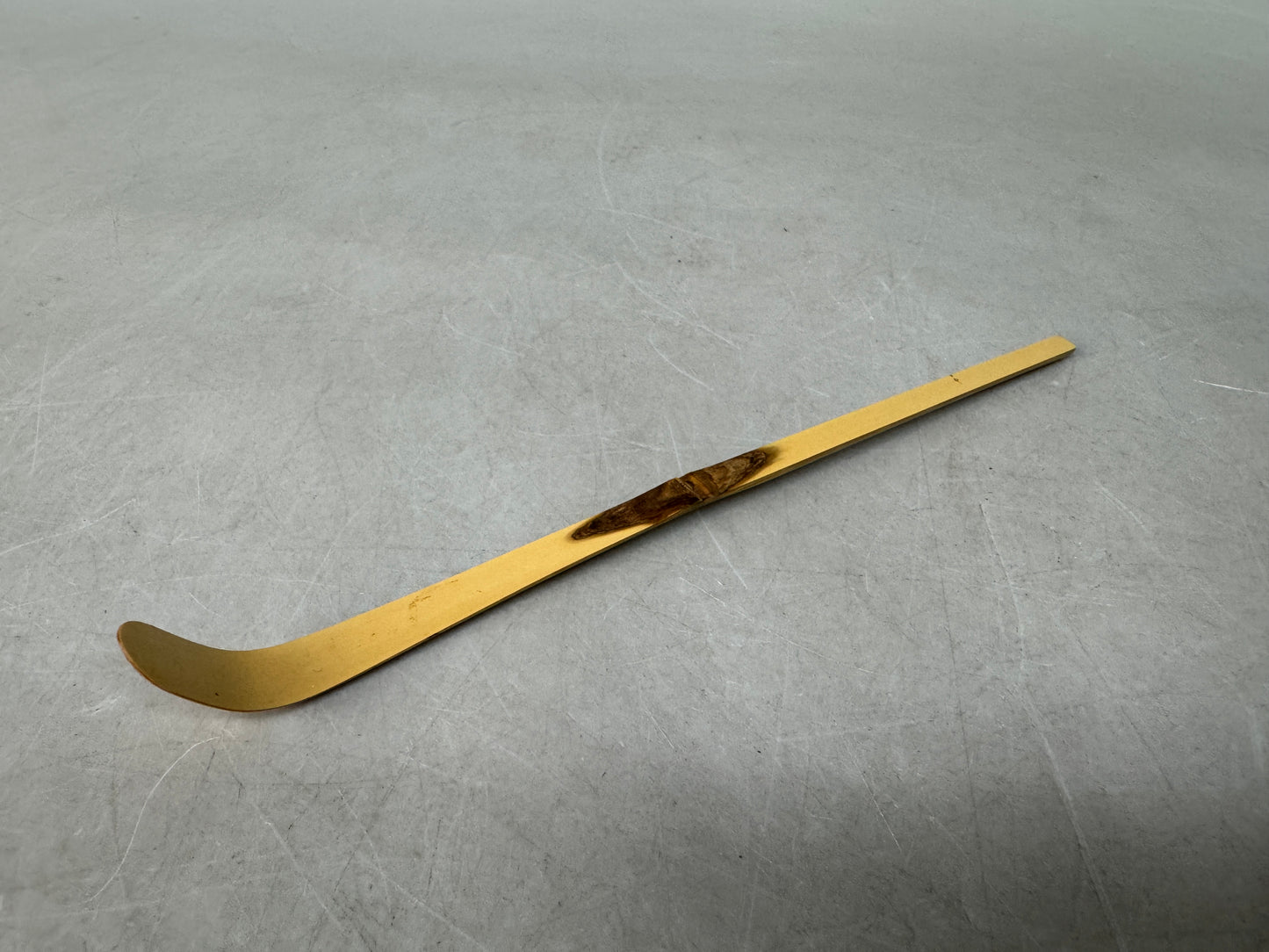 Y8995 CHASHAKU Bamboo scoop sspoon signed box Japan Tea Ceremony utensil antique