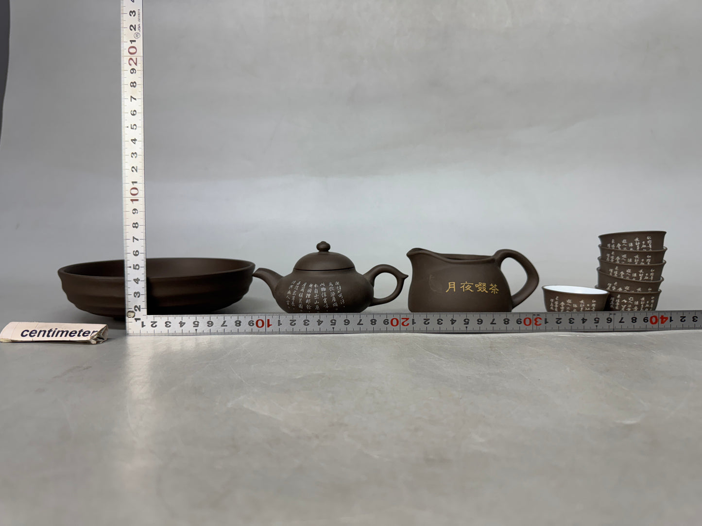 Y8998 CHAWAN Tea ceremony utensils set teapot cup bowl water pot China antique