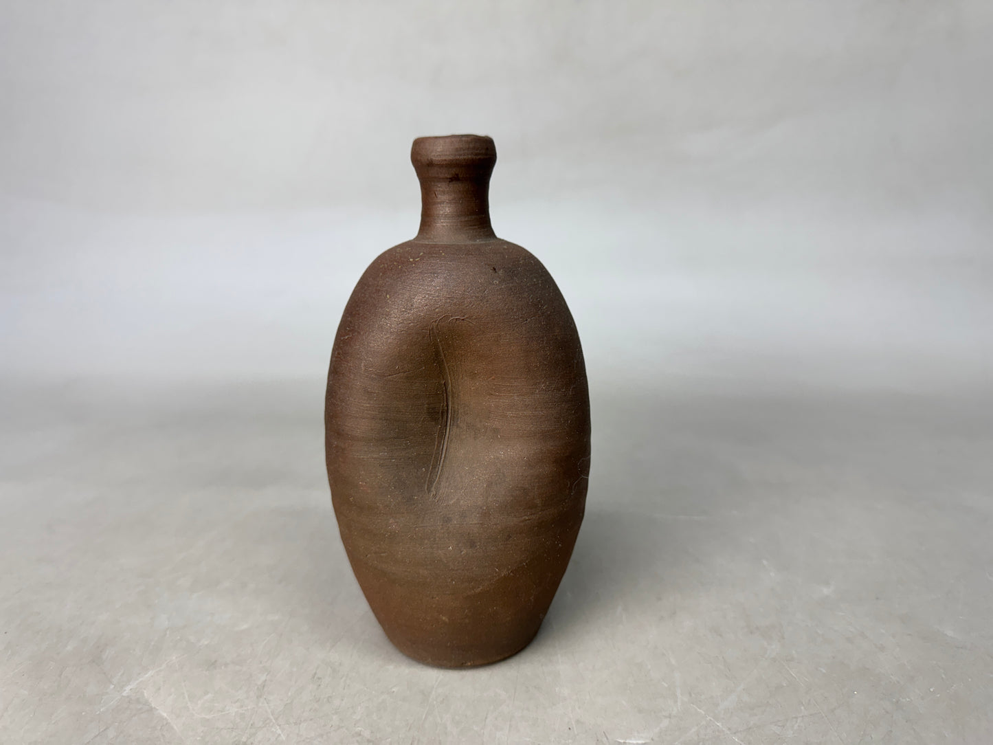 Y9007 CHOUSHI Bizen-ware Ningyo tokkuri sake bottle Edo period Japan antique