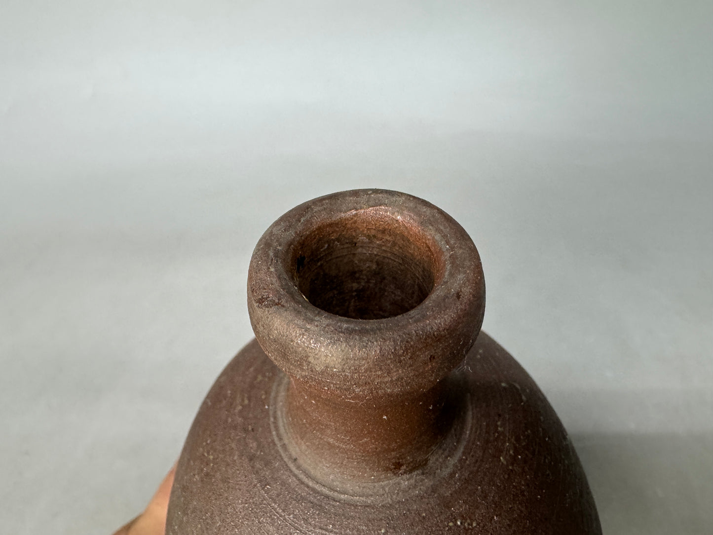 Y9007 CHOUSHI Bizen-ware Ningyo tokkuri sake bottle Edo period Japan antique