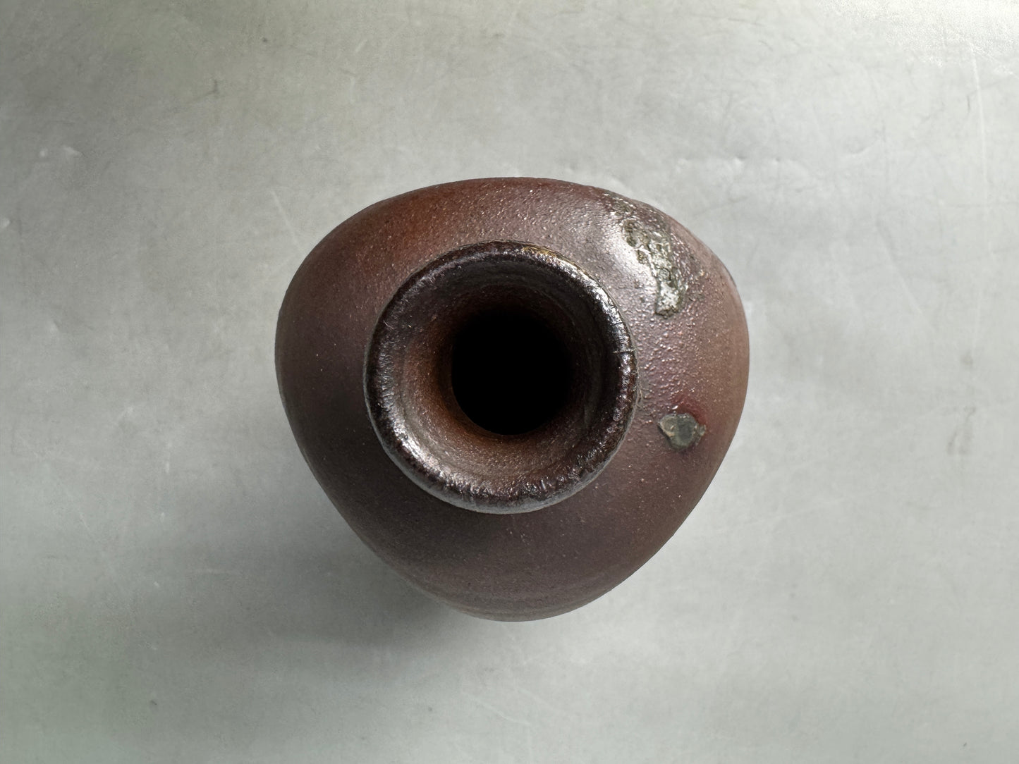 Y9010 CHOUSHI Bizen-ware Ningyo tokkuri sake bottle box Japan antique tableware