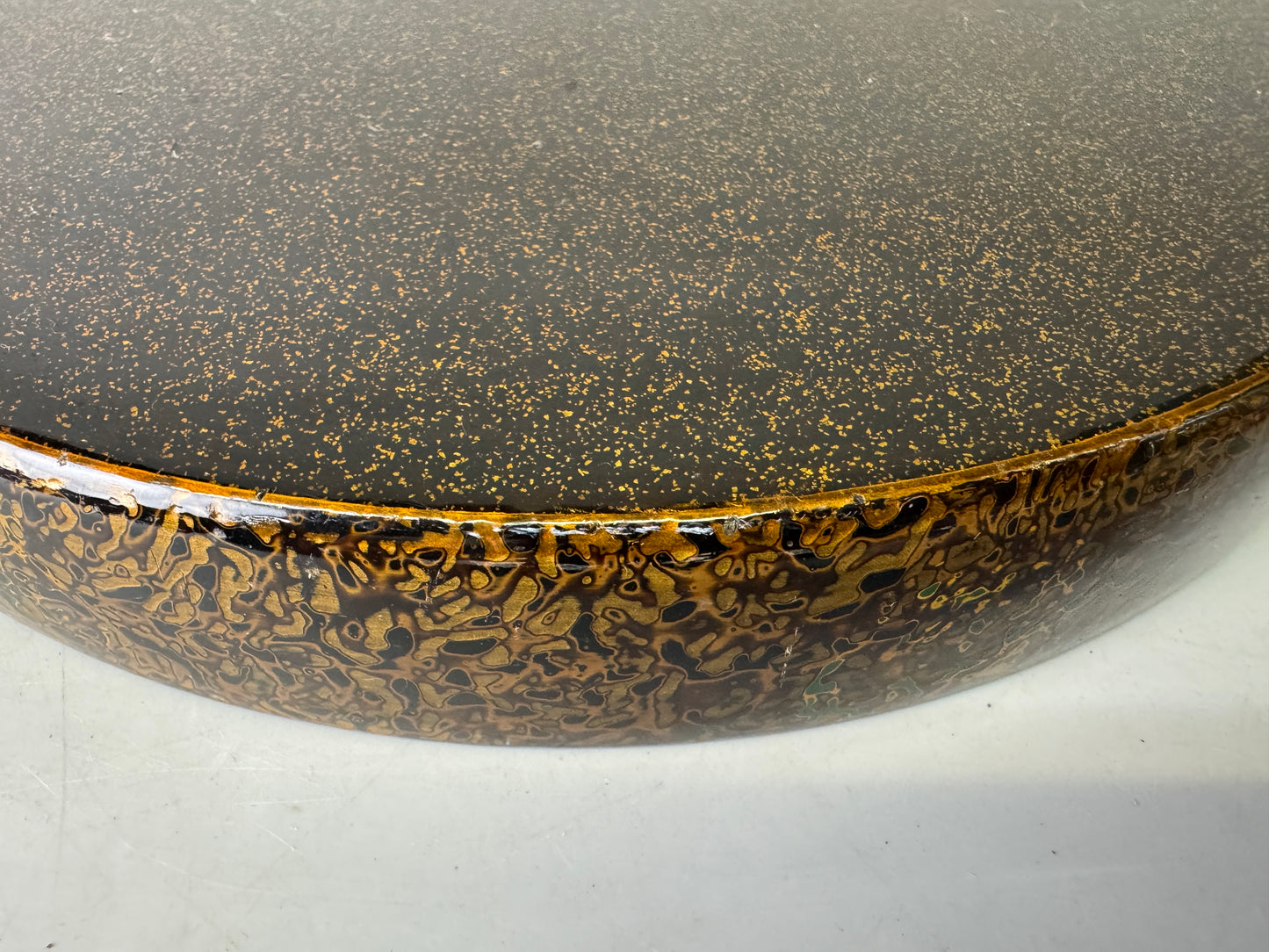 Y9029 TRAY Wakasa lacquerware Obon Ozen Japan antique tableware kitchen
