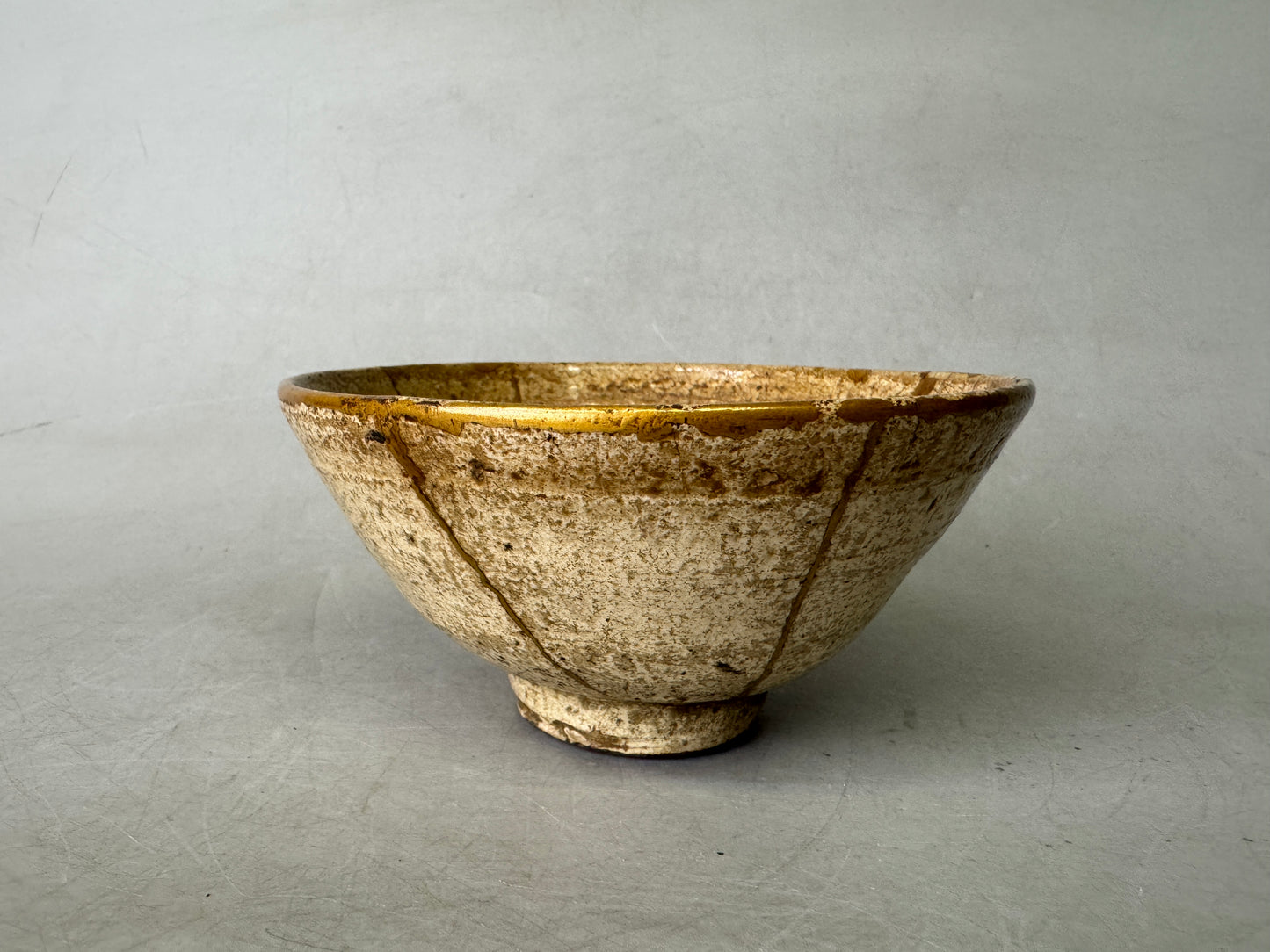 Y9039 CHAWAN Goryeo bowl kintsugi box Korea antique tea ceremony pottery cup