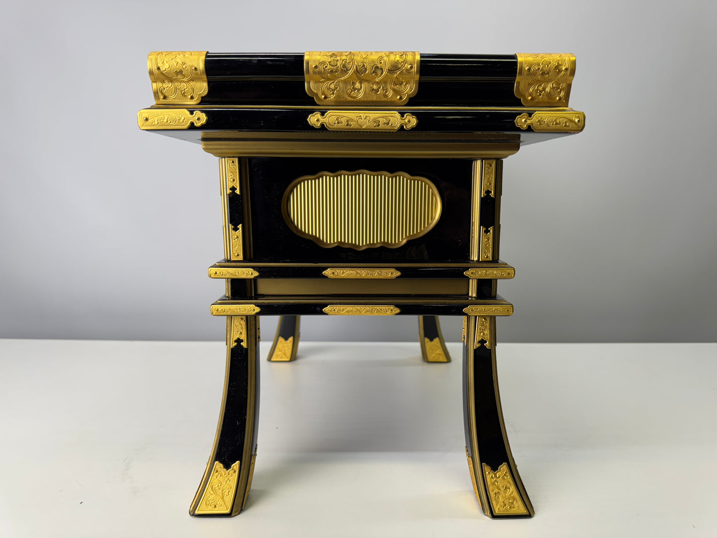 Y9051 Buddhist Altar Equipment sutra reading desk Japan antique Buddhism temple