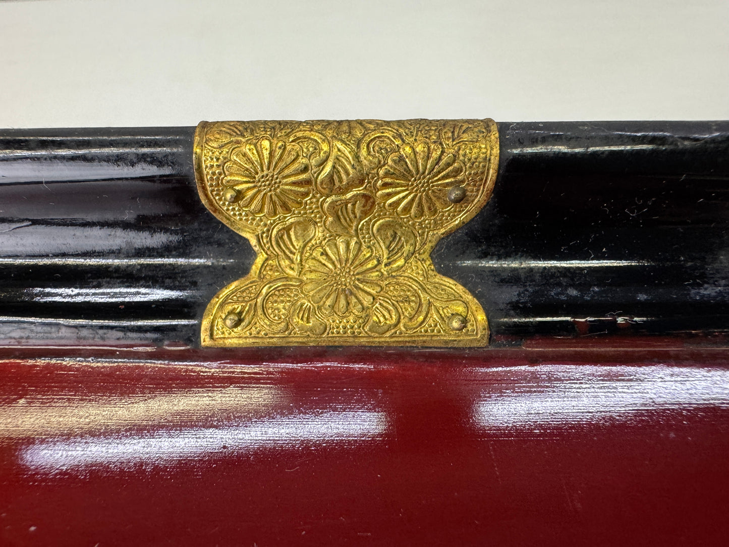 Y9052 Buddhist Altar Equipment small sutra reading desk Japan antique Buddhism