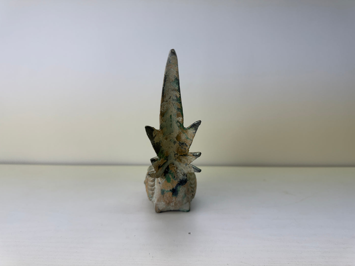 Y9080 KOURO metal Phoenix stand Japan antique Incense Burner fragrance aroma