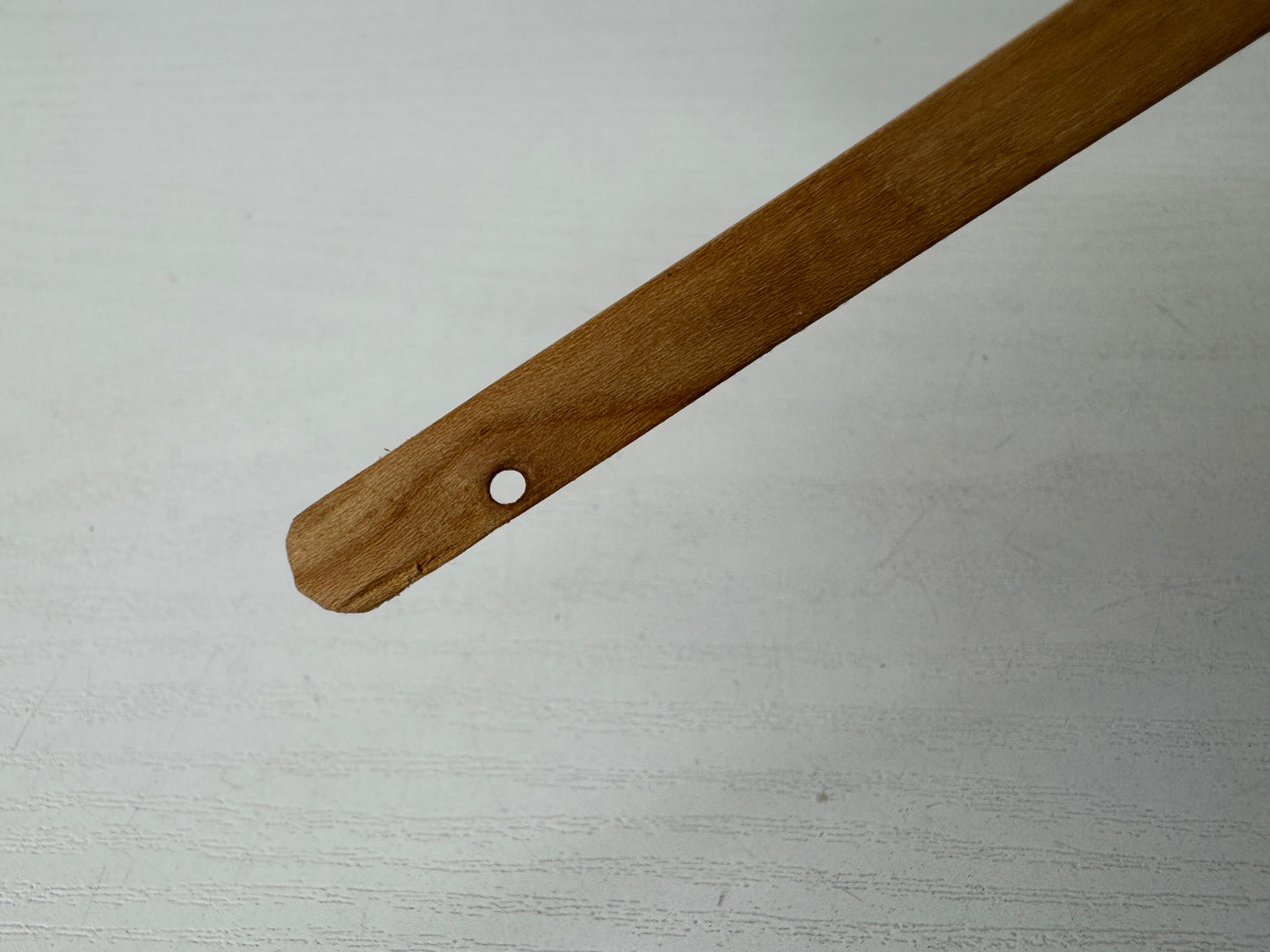 Y9082 CHASHAKU wooden scoop spoon signed box Japan Tea Ceremony utensil antique