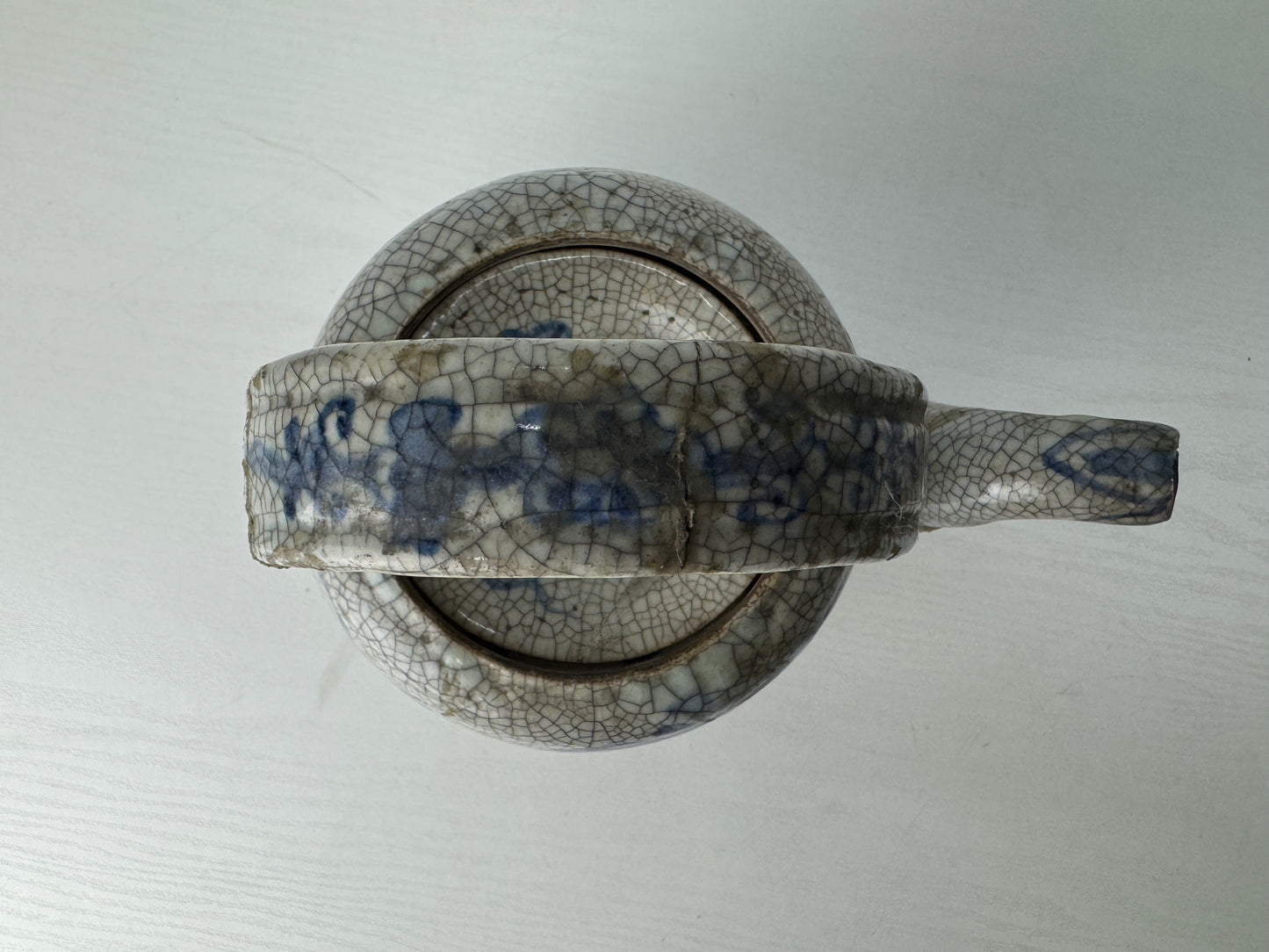 Y9124 MIZUSASHI Mino-ware water pot Edo period Japan antique tea ceremony