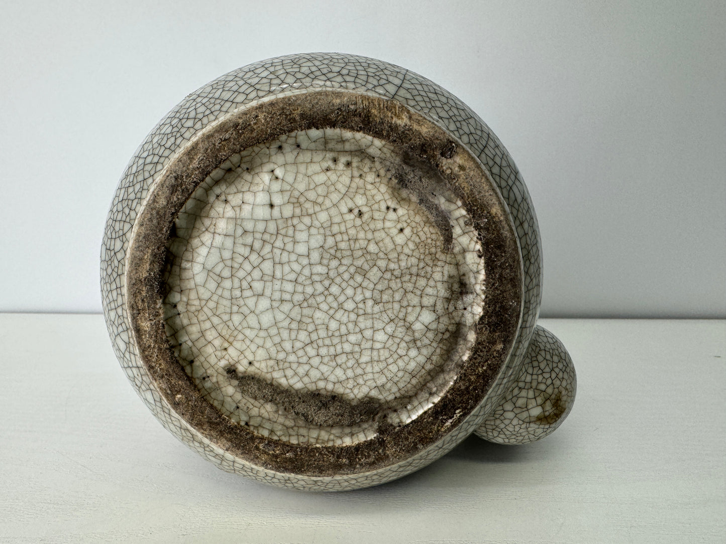 Y9124 MIZUSASHI Mino-ware water pot Edo period Japan antique tea ceremony