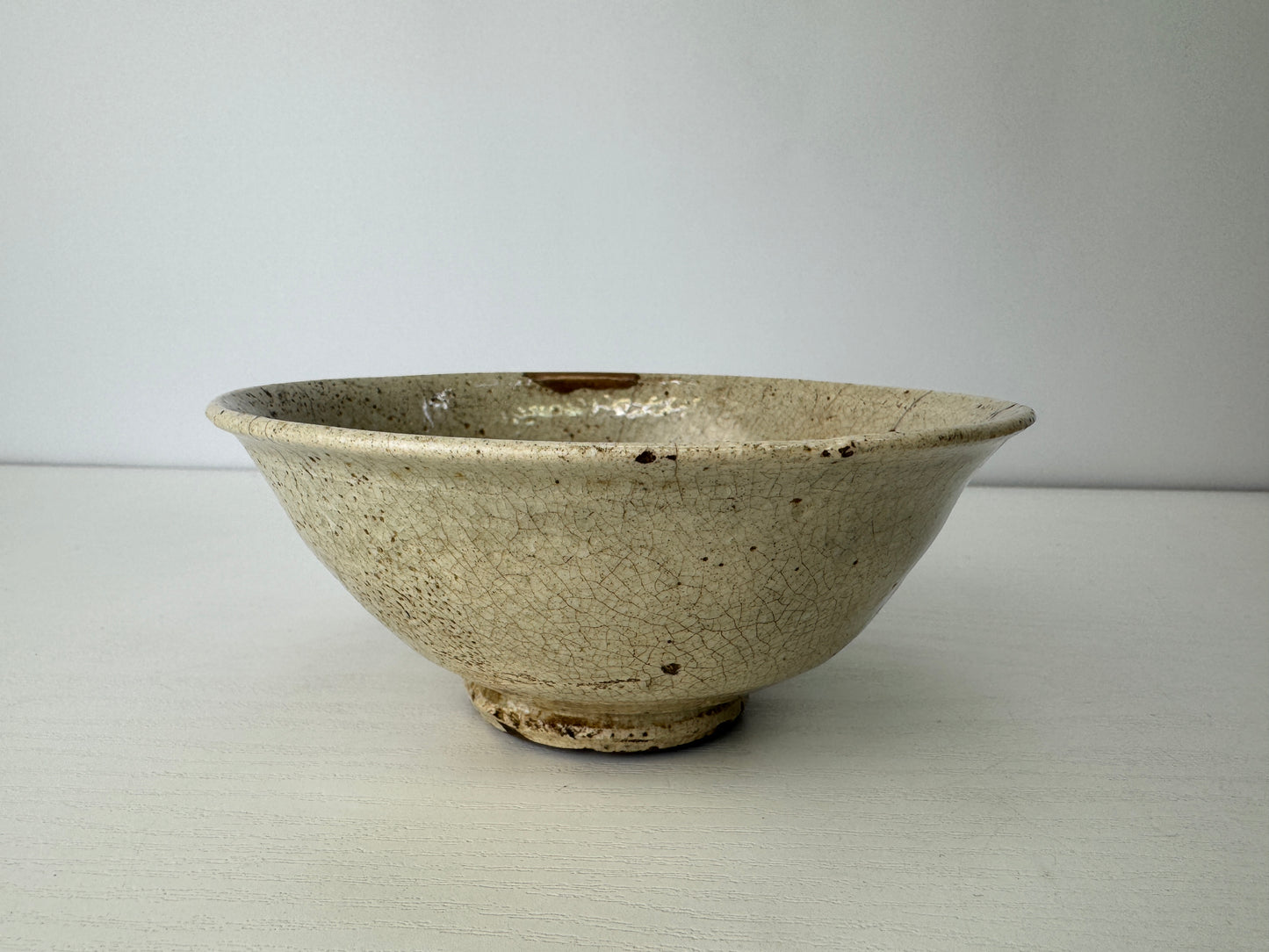 Y9134 CHAWAN Goryeo Idowaki bowl kintsugi box Korea antique tea ceremony pottery