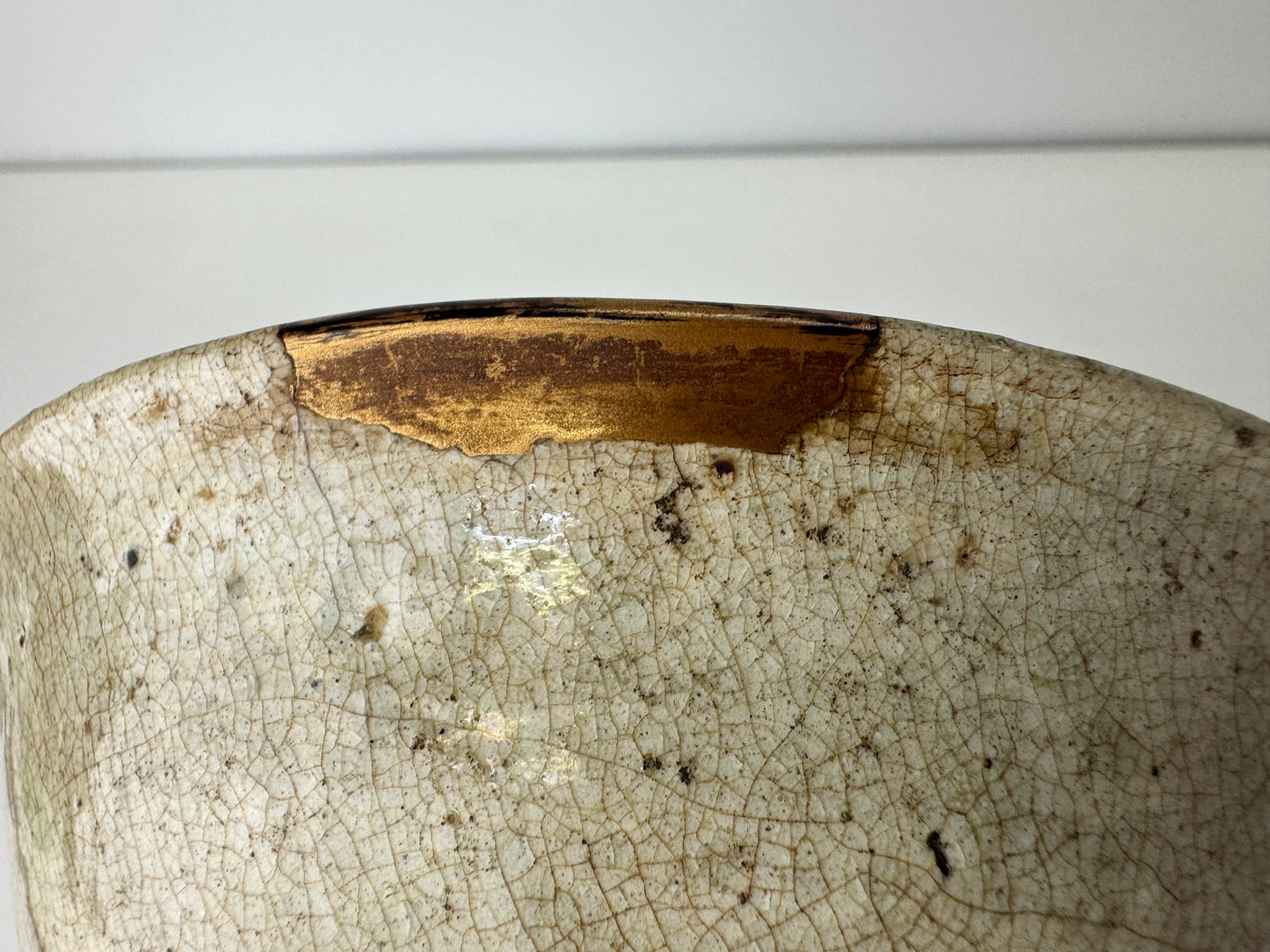 Y9134 CHAWAN Goryeo Idowaki bowl kintsugi box Korea antique tea ceremony pottery