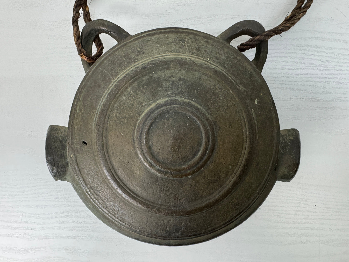 Y9144 Buddhist Altar Equipment Waniguchi small bell Japan antique Buddhism