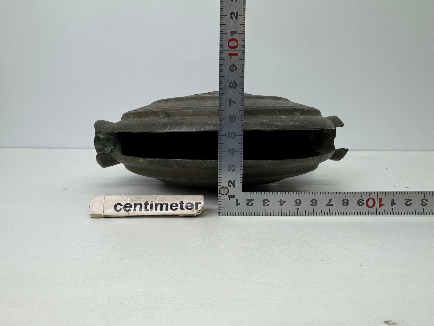 Y9144 Buddhist Altar Equipment Waniguchi small bell Japan antique Buddhism