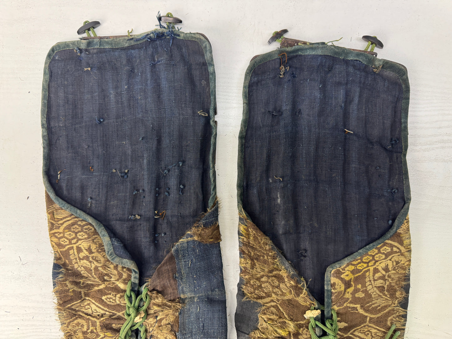 Y9168 YOROI Iron Kote gauntlets arm guard samurai busho arms Japan antique armor