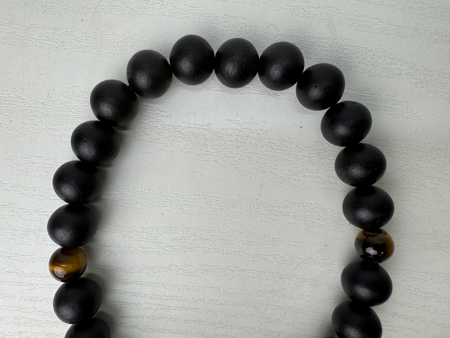 Y9174 JUZU Rosary Ebony beadroll box Japan antique Buddhist Prayer Beads