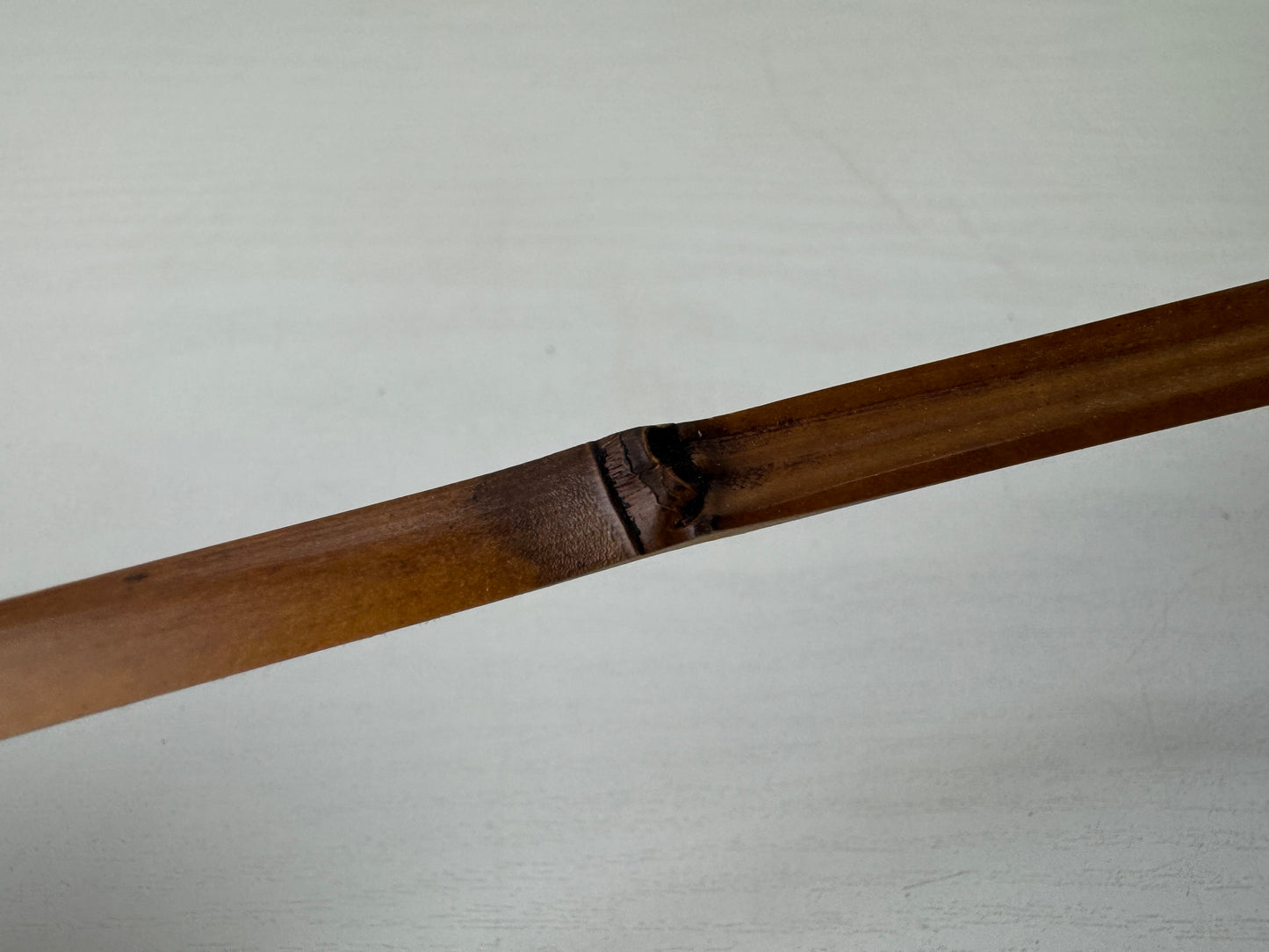 Y9176 CHASHAKU Bamboo scoop spoon signed box Japan Tea Ceremony utensil antique