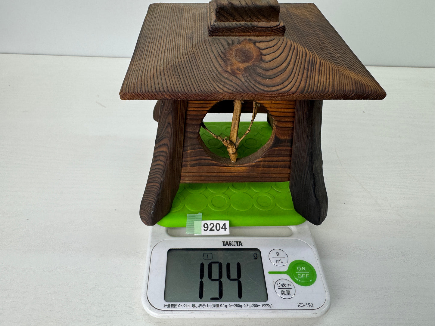 Y9204 TOUROU wooden hanging Lantern Japanese house Japan antique interior light