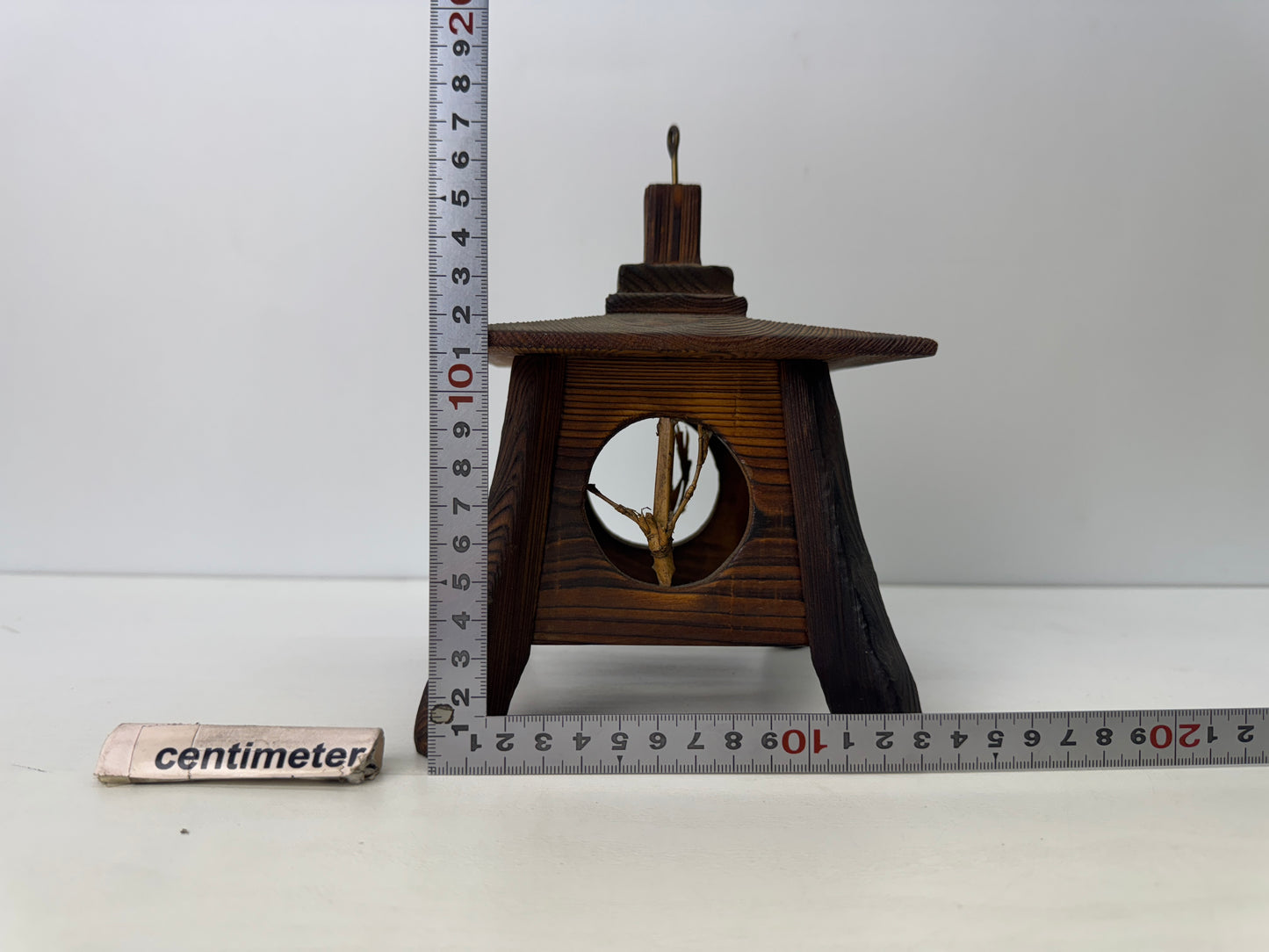 Y9204 TOUROU wooden hanging Lantern Japanese house Japan antique interior light
