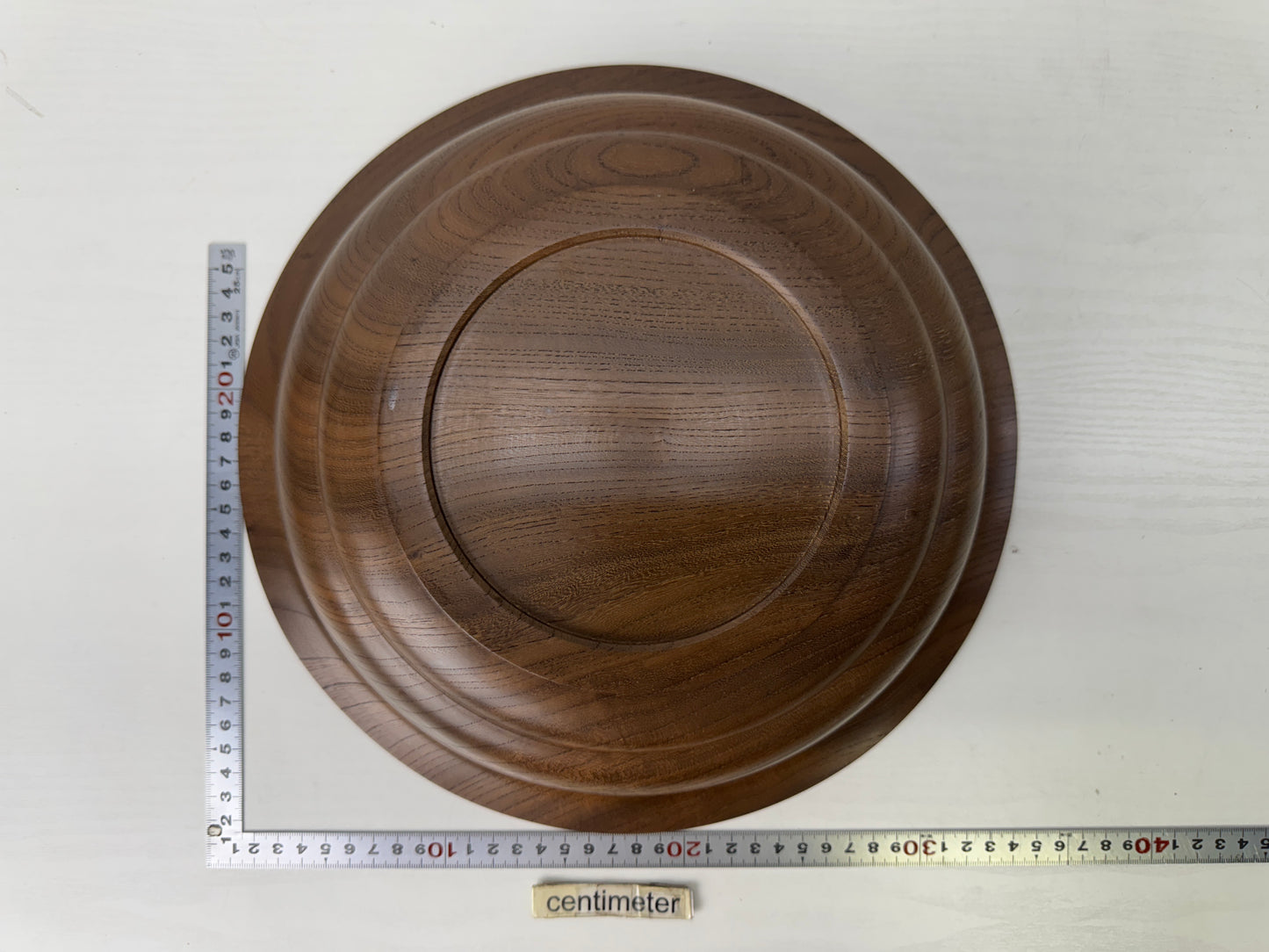 Y9205 CHAWAN wooden Kneading bowl Beautiful wood grain Japan antique kitchen