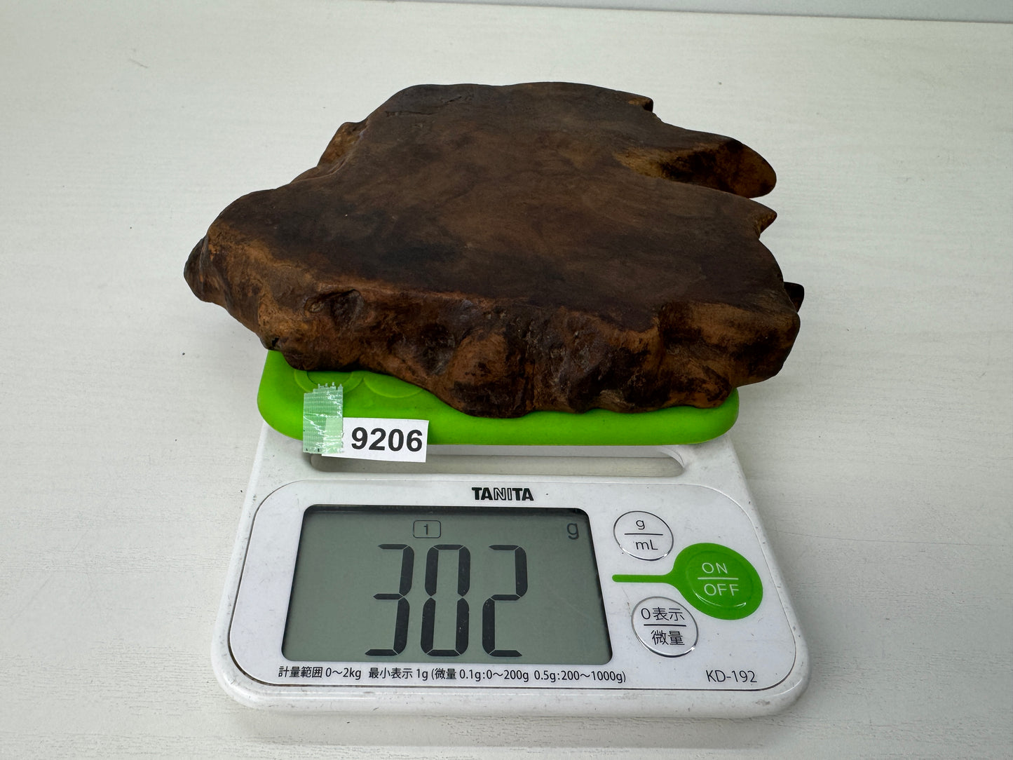 Y9206 FLOWER STAND wooden small natural wood Japan antique ikebana floral decor