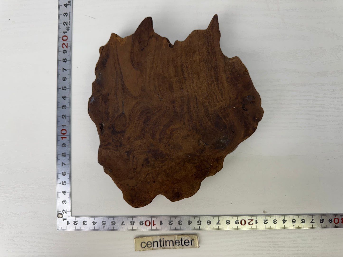 Y9206 FLOWER STAND wooden small natural wood Japan antique ikebana floral decor