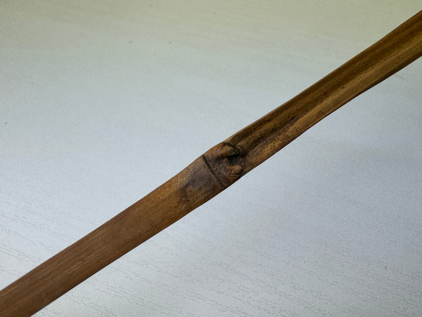 Y9211 CHASHAKU Bamboo scoop spoon signed box Japan Tea Ceremony utensil antique