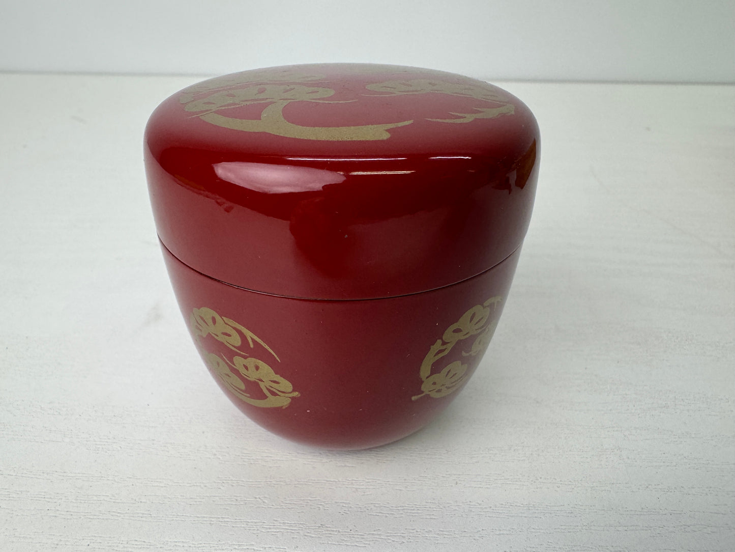 Y9214 CHAWAN Tea utensils Set box rectangular case Japan antique tea ceremony
