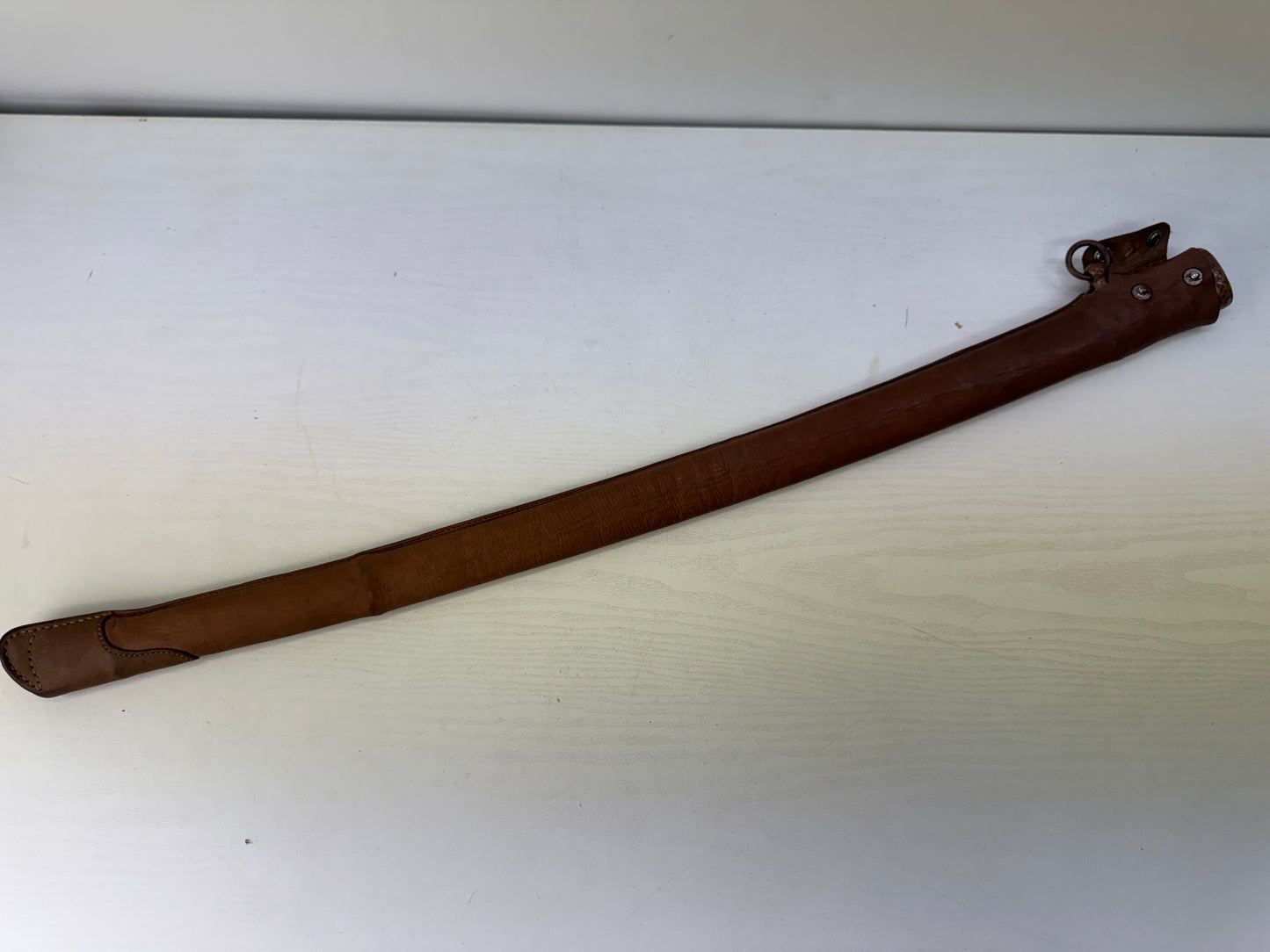 Y9227 Imperial Japan Army Military sword Leather case Japanese WW2 vintage