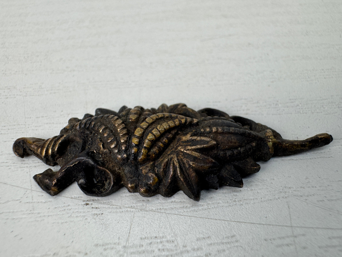 Y9228 MENUKI sword hilt fittings ornament Japan antique samurai katana koshirae