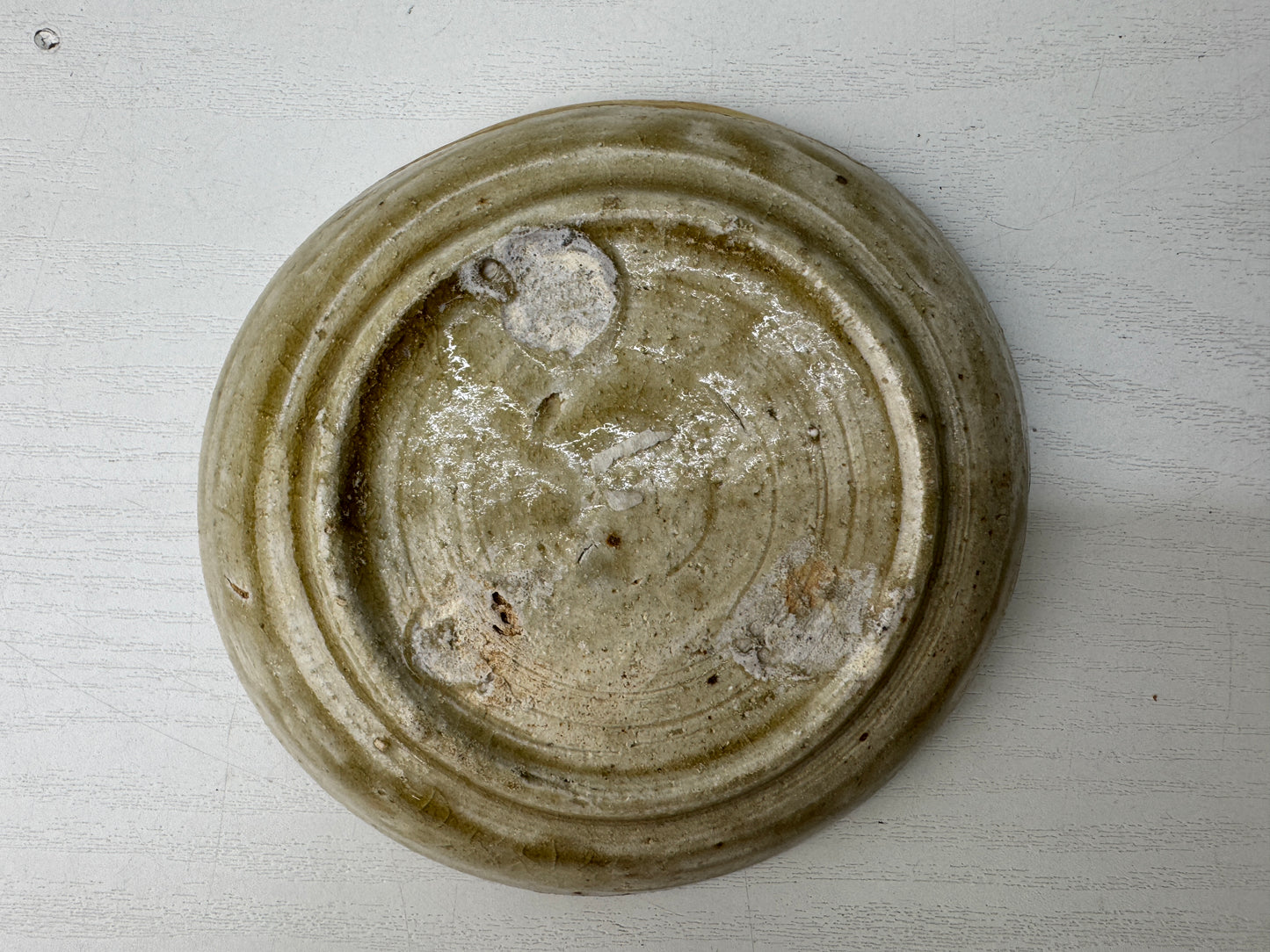 Y9255 DISH Mino-ware small plate kintsugi Japan antique tableware kitchen