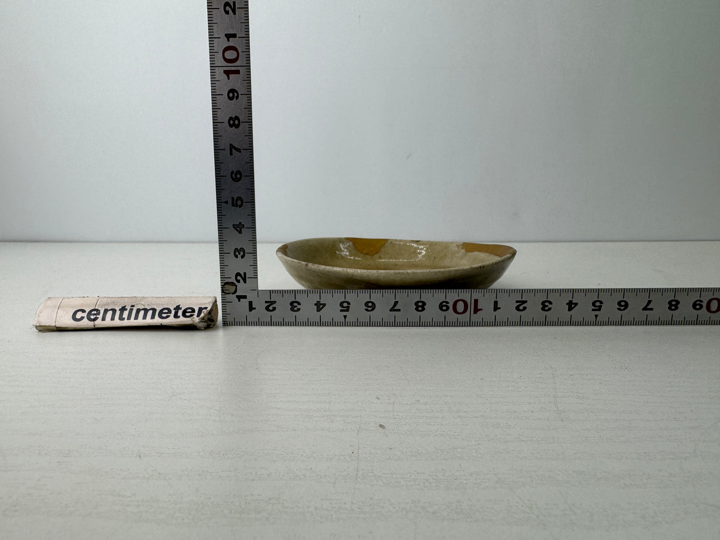 Y9255 DISH Mino-ware small plate kintsugi Japan antique tableware kitchen