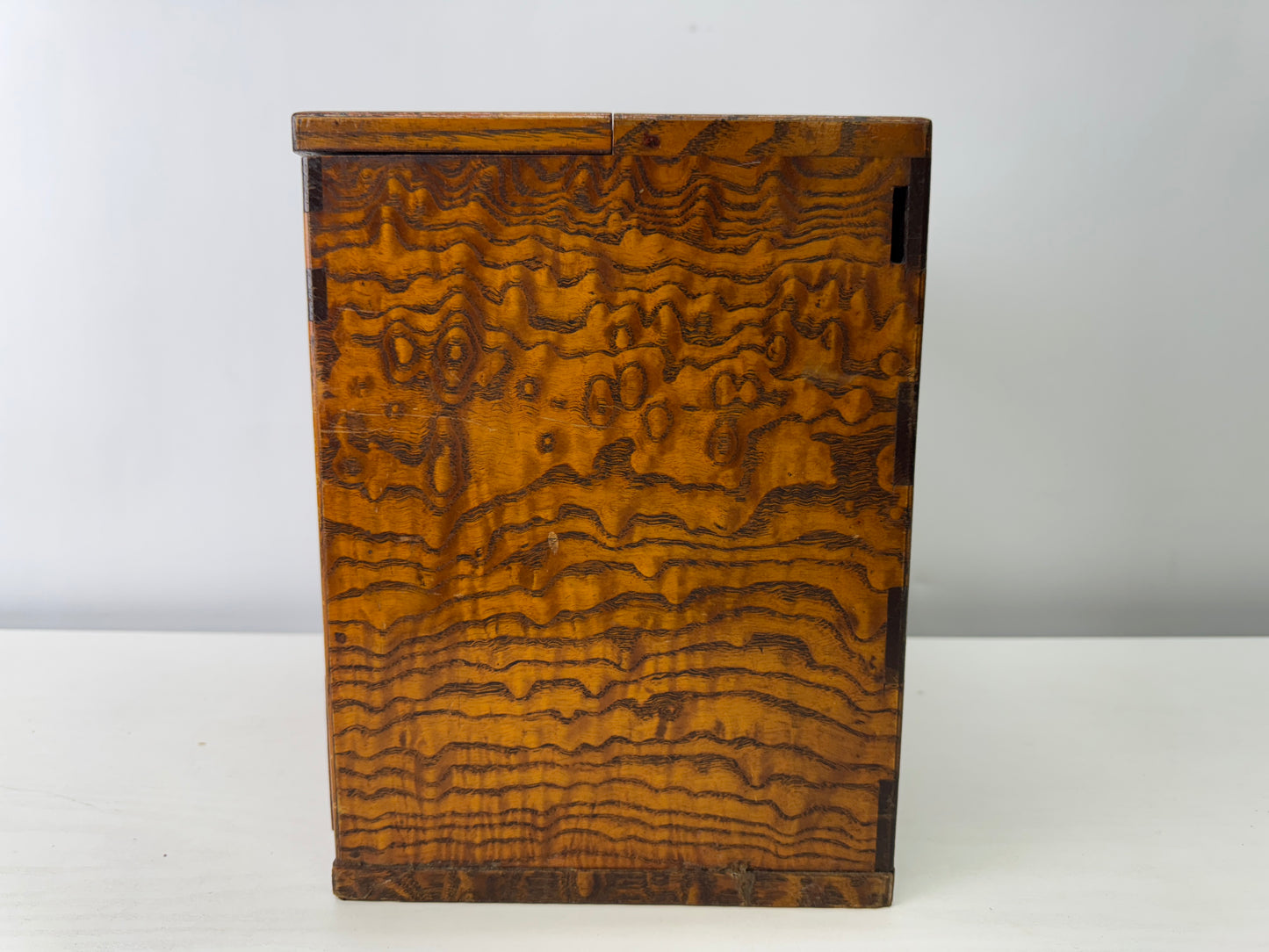 Y9267 TANSU Tamamoku wooden small chest of drawers sewing box Japan antique