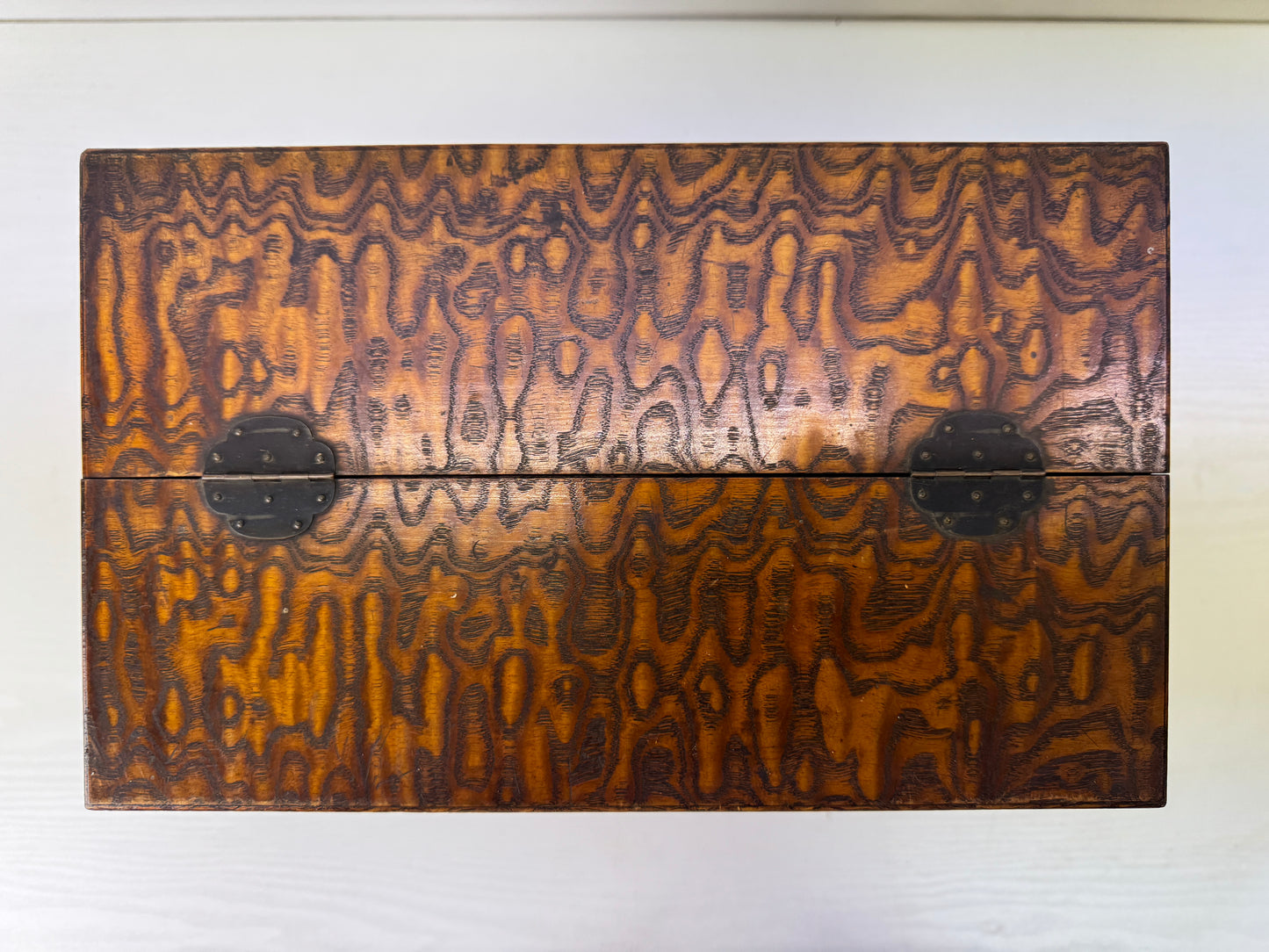 Y9267 TANSU Tamamoku wooden small chest of drawers sewing box Japan antique