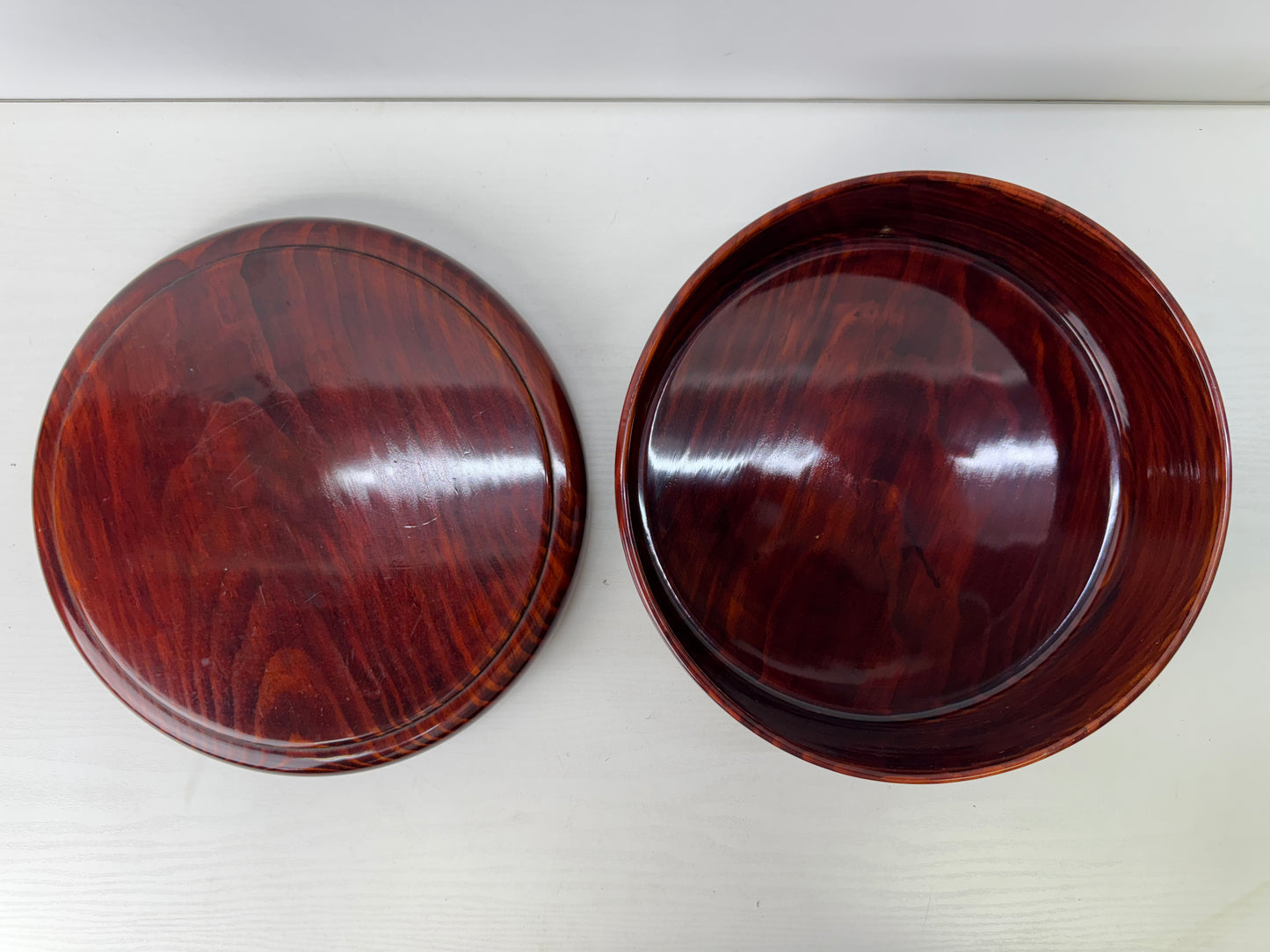 Y9272 BOX Pine Chabitsu wooden chest Japan antique tea ceremony Sencha case