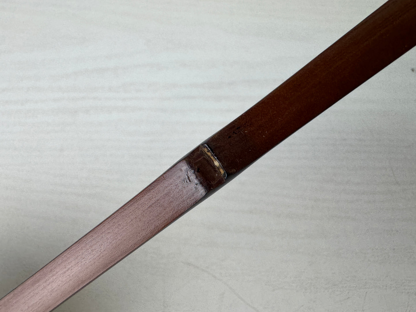 Y9287 CHASHAKU Bamboo Makie scoop spoon signed box Japan Tea Ceremony antique