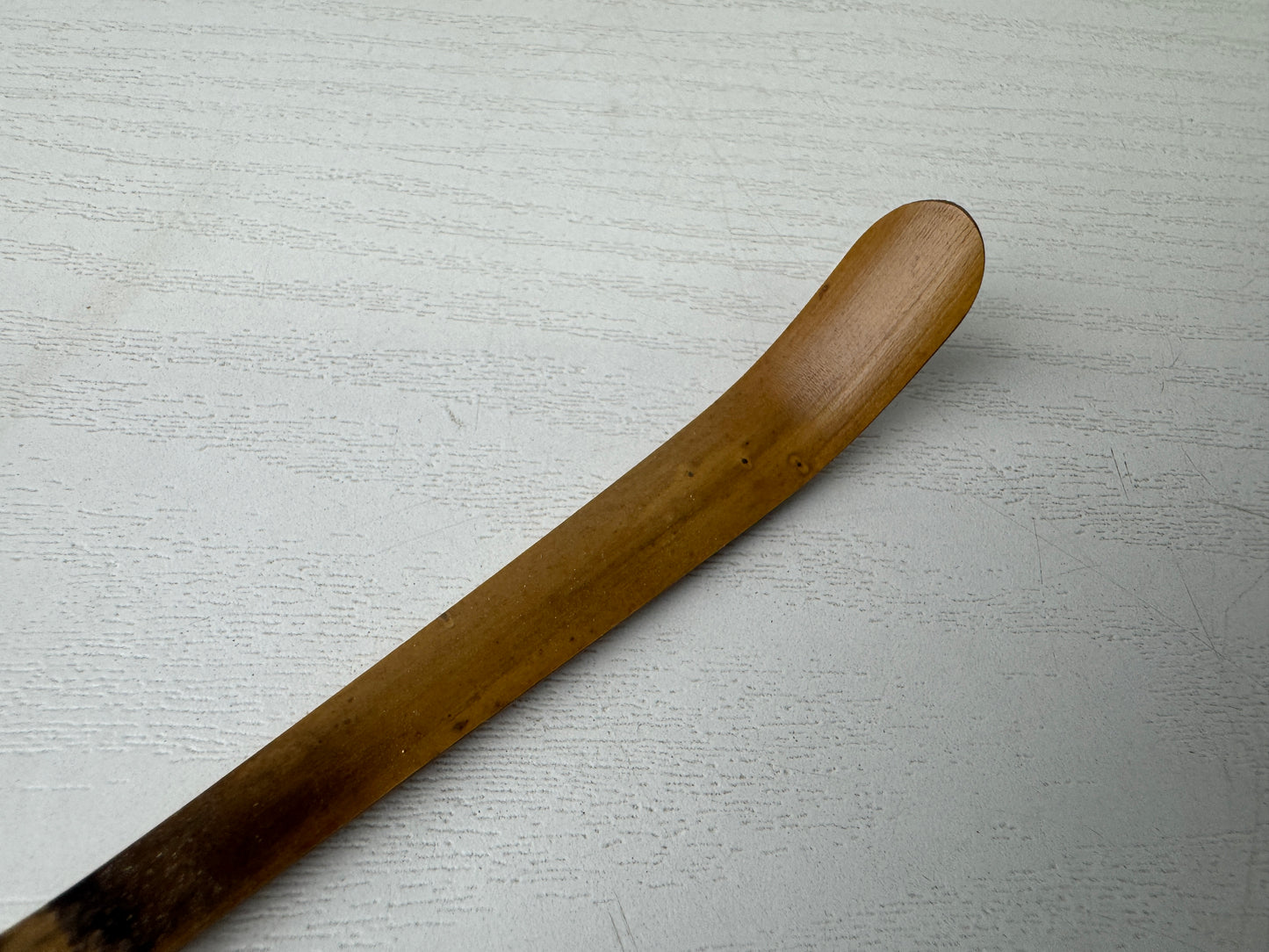 Y9291 CHASHAKU Bamboo scoop spoon signed box Japan Tea Ceremony utensil antique
