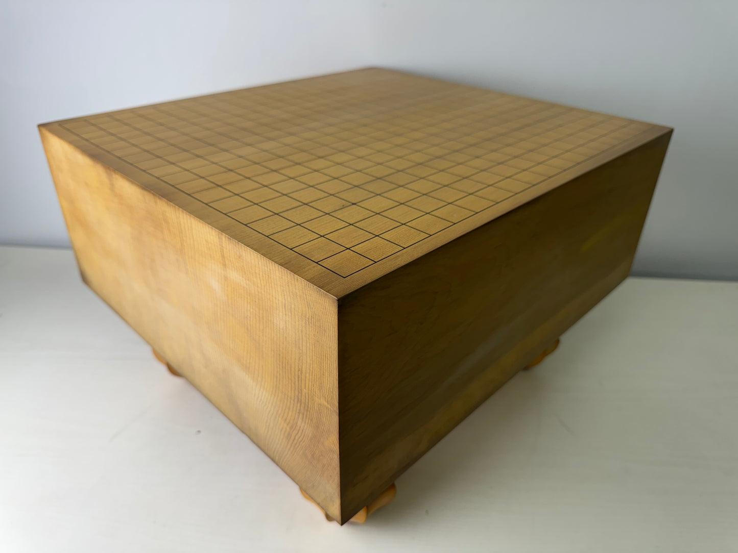 Y9301 GO board with legs strategy game cover Japan antique vintage traditional