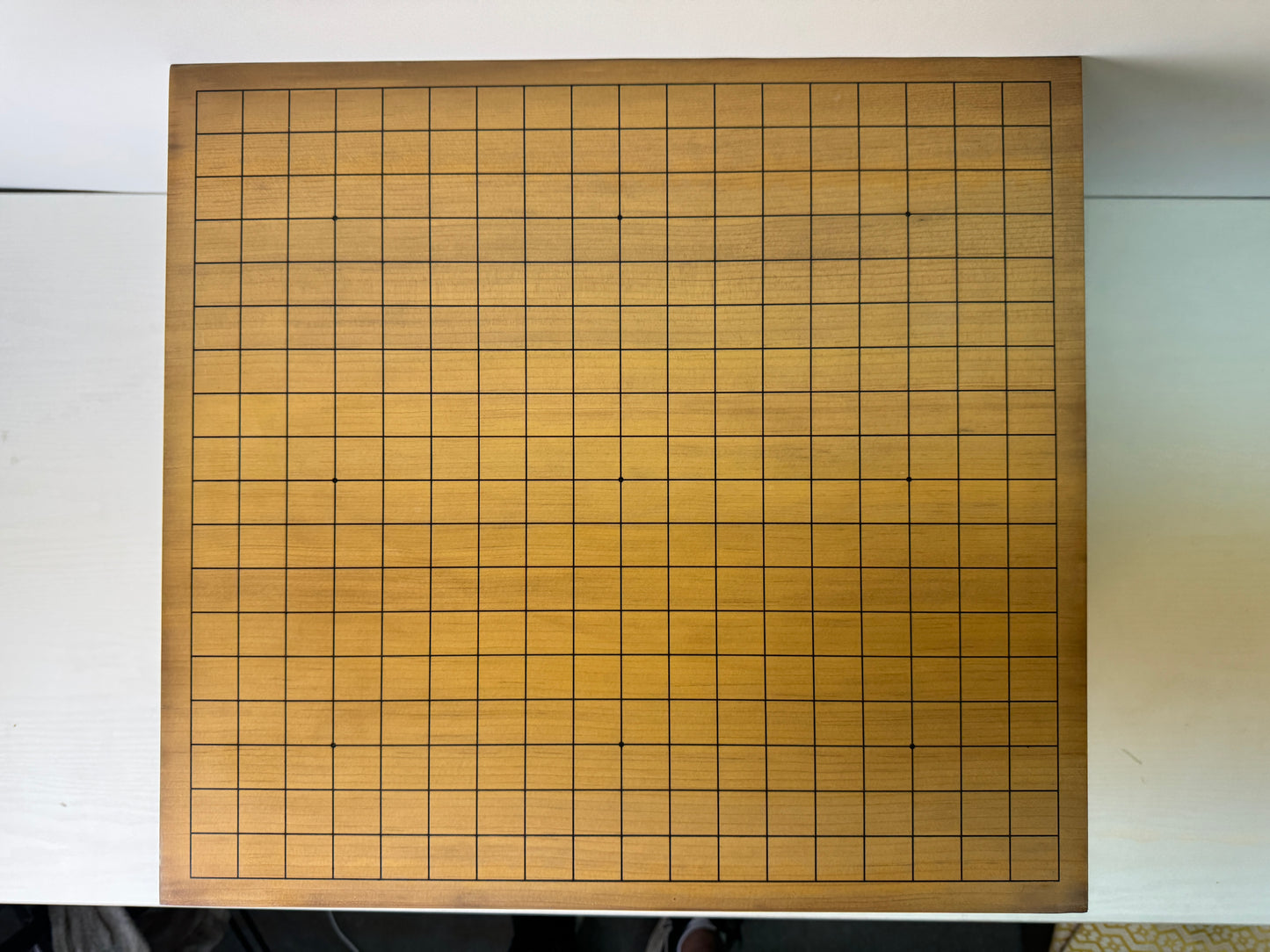 Y9301 GO board with legs strategy game cover Japan antique vintage traditional