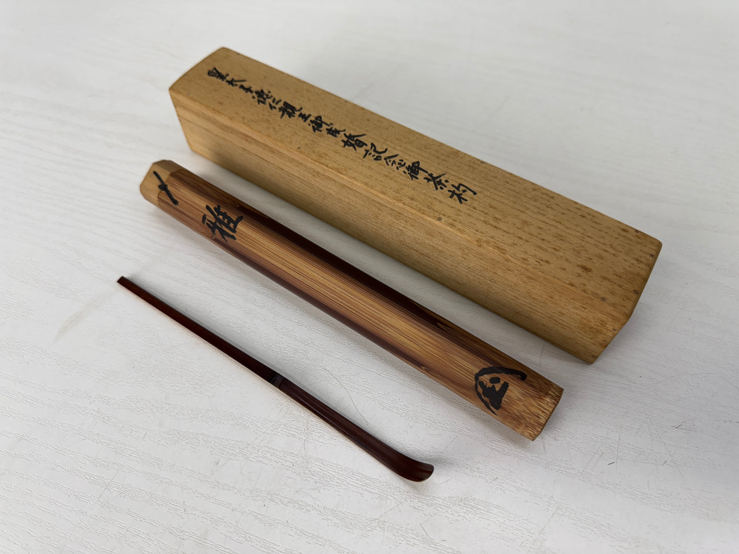 Y9338 CHASHAKU Bamboo Matcha scoop spoon Japan Tea Ceremony utensil antique