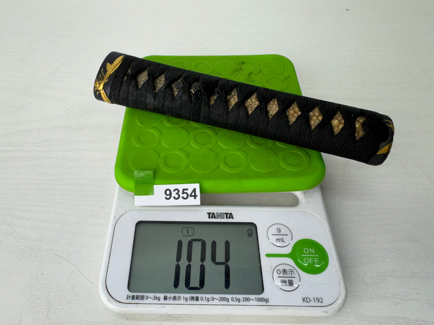Y9354 TSUKA Japanese sword fittings Wakizashi dragonfly Koshirae antique Katana
