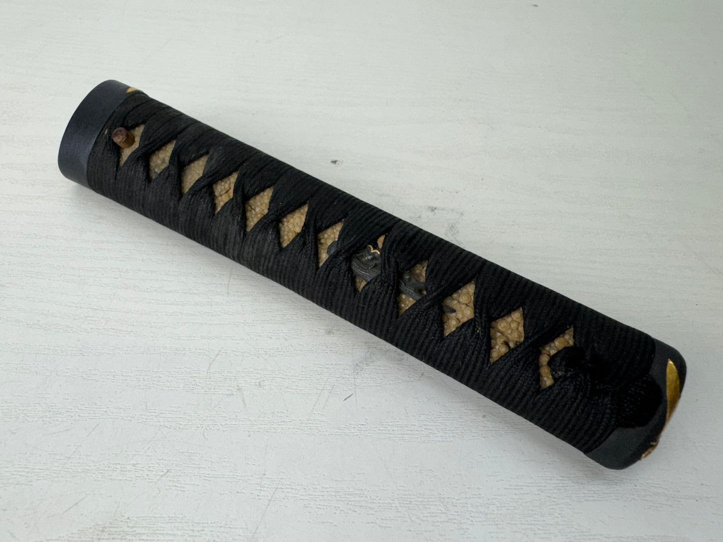Y9354 TSUKA Japanese sword fittings Wakizashi dragonfly Koshirae antique Katana