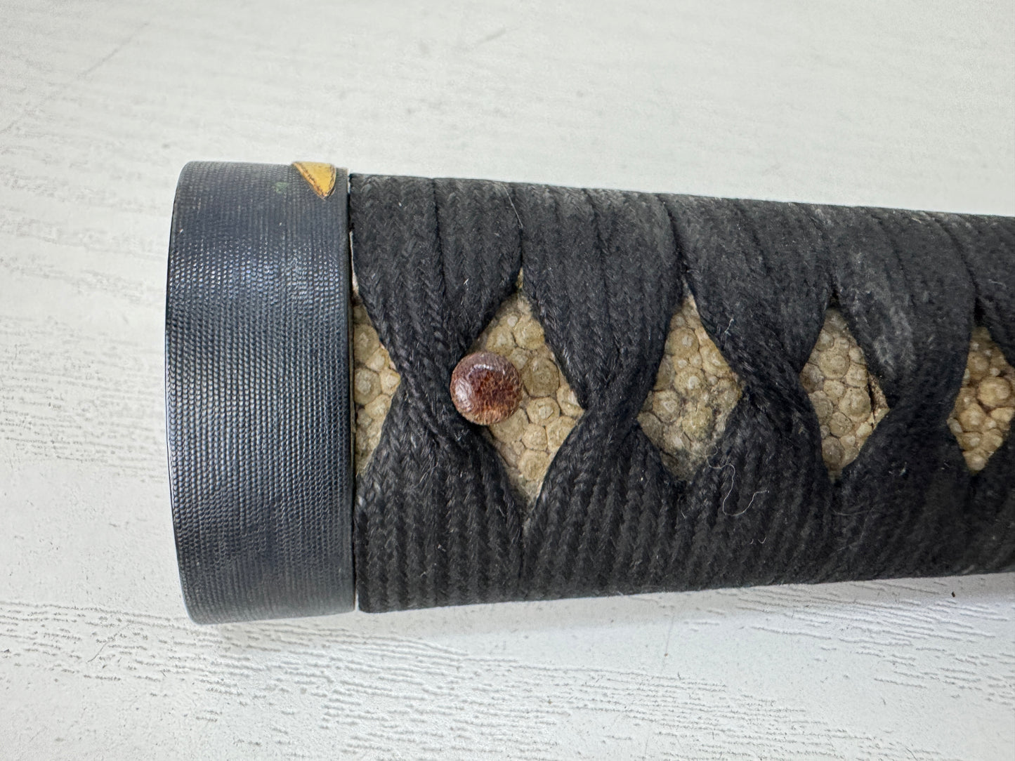 Y9354 TSUKA Japanese sword fittings Wakizashi dragonfly Koshirae antique Katana