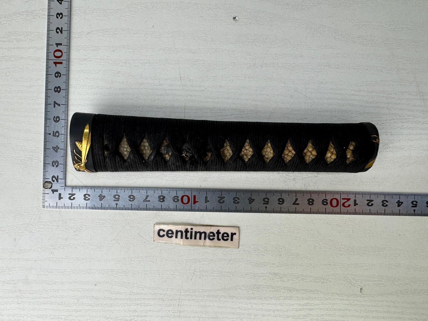 Y9354 TSUKA Japanese sword fittings Wakizashi dragonfly Koshirae antique Katana