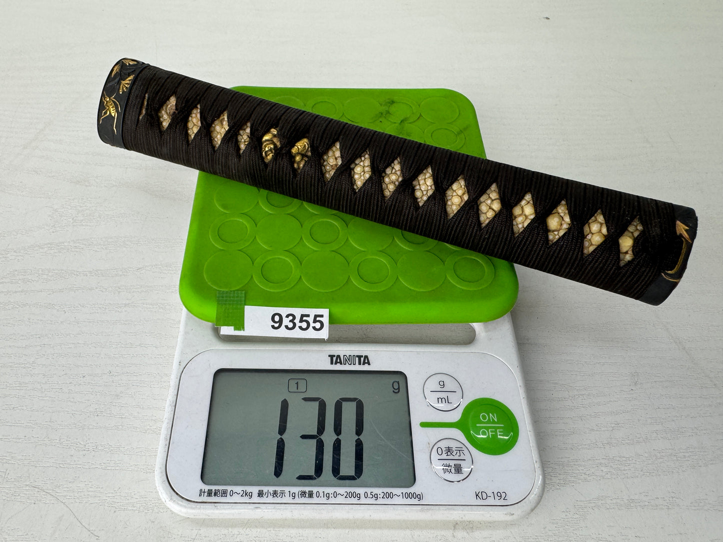Y9355 TSUKA Japanese long sword fittings Samurai Japan antique Koshirae katana
