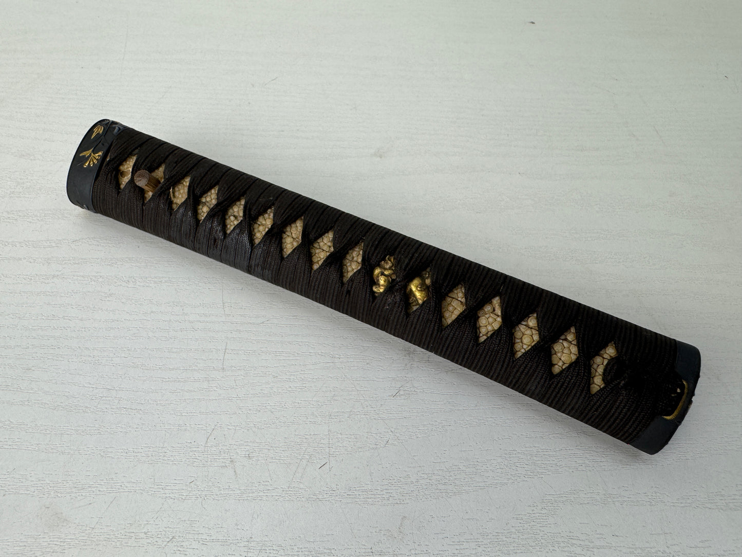 Y9355 TSUKA Japanese long sword fittings Samurai Japan antique Koshirae katana