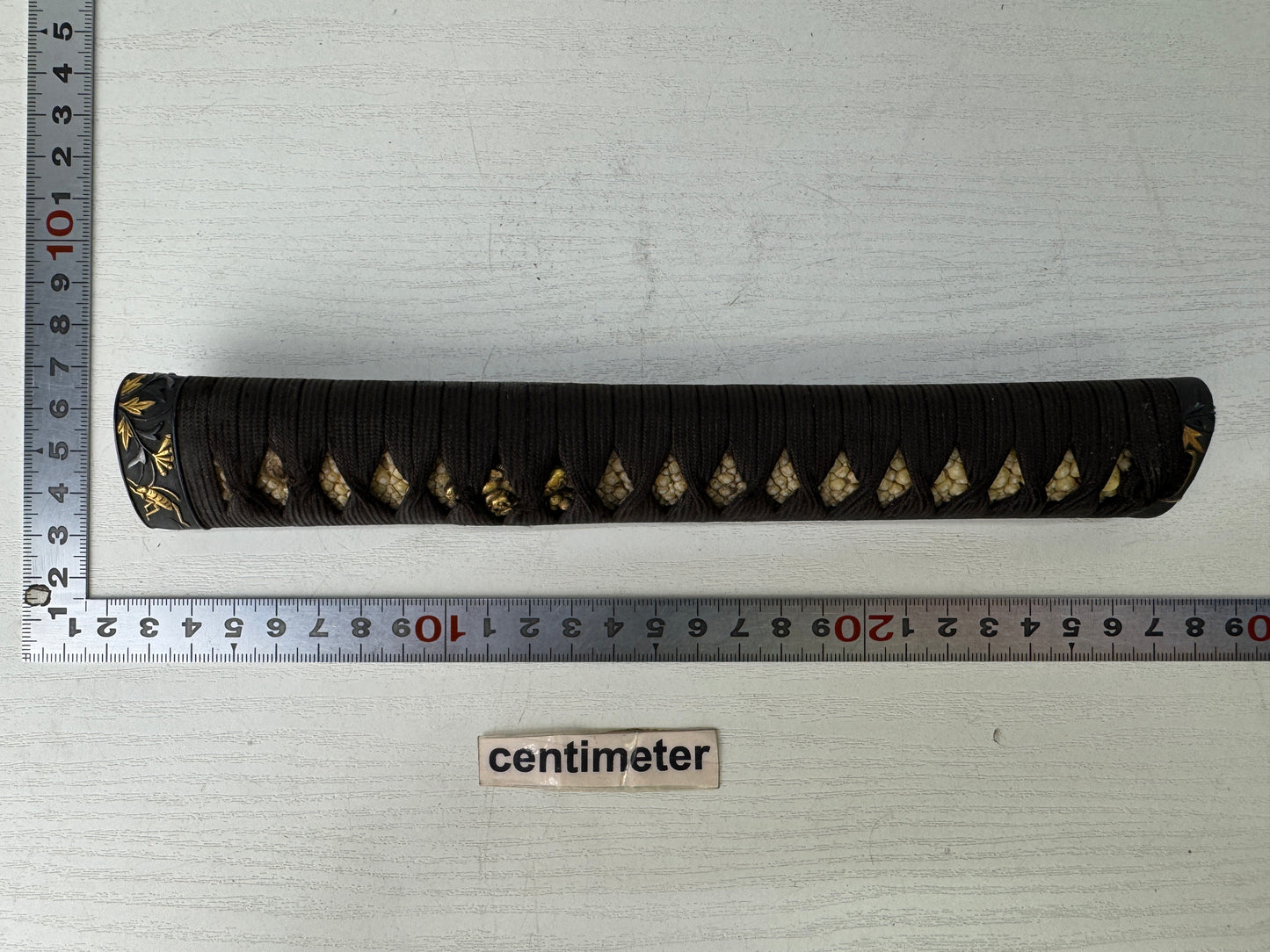 Y9355 TSUKA Japanese long sword fittings Samurai Japan antique Koshirae katana
