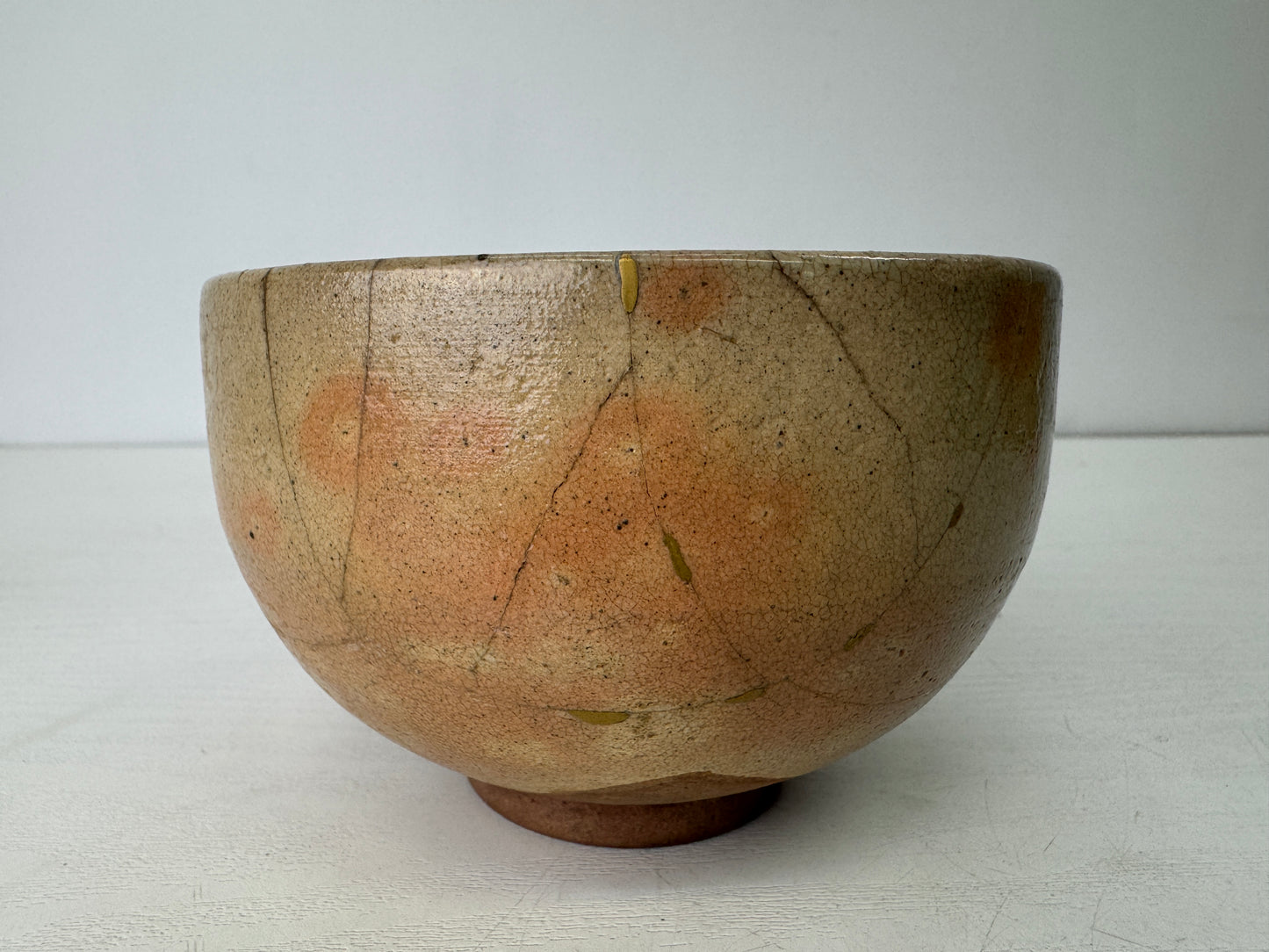 Y9368 CHAWAN Gohon bowl kintsugi box Joseon dynasty Korea antique tea ceremony