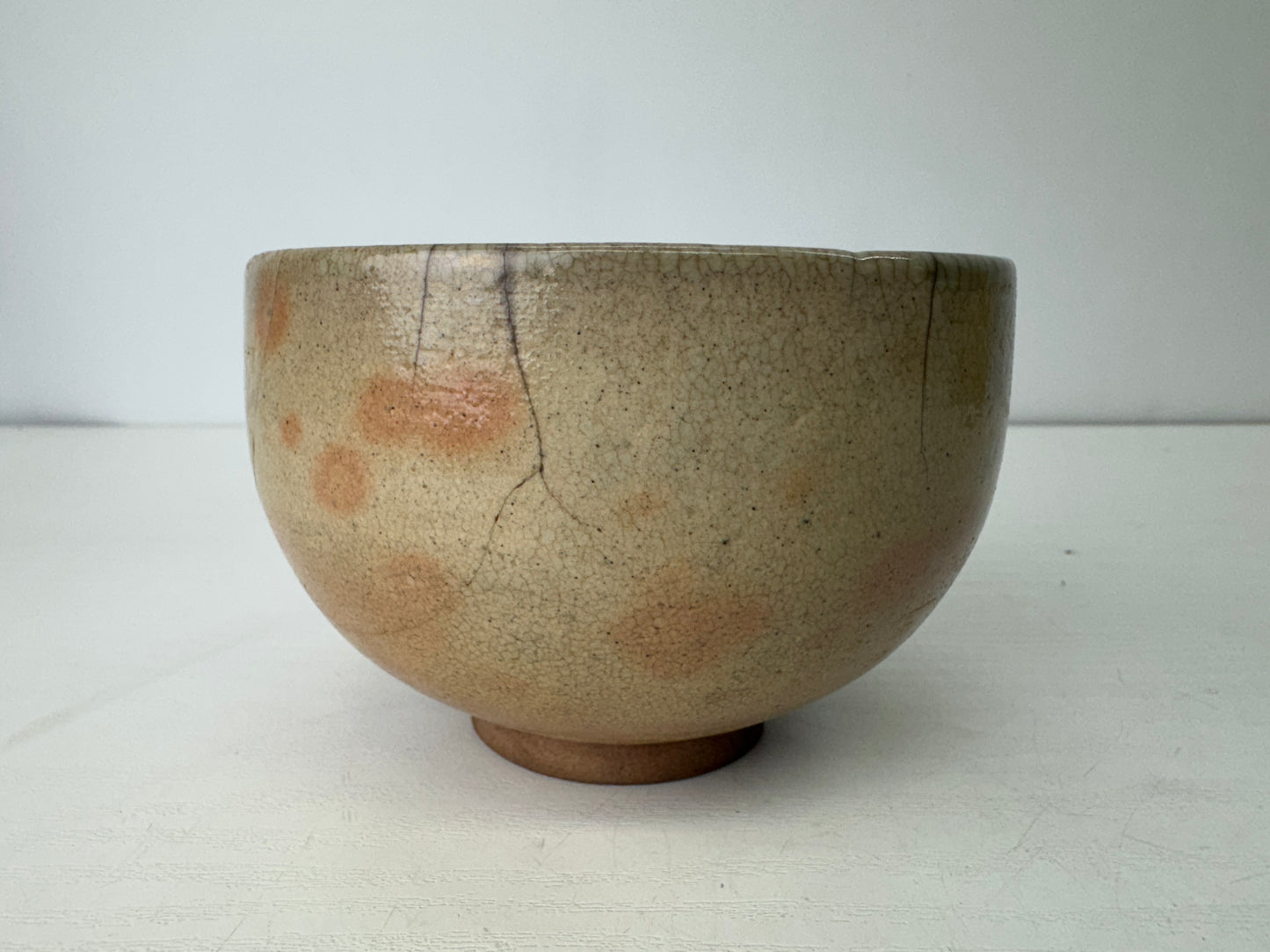 Y9368 CHAWAN Gohon bowl kintsugi box Joseon dynasty Korea antique tea ceremony