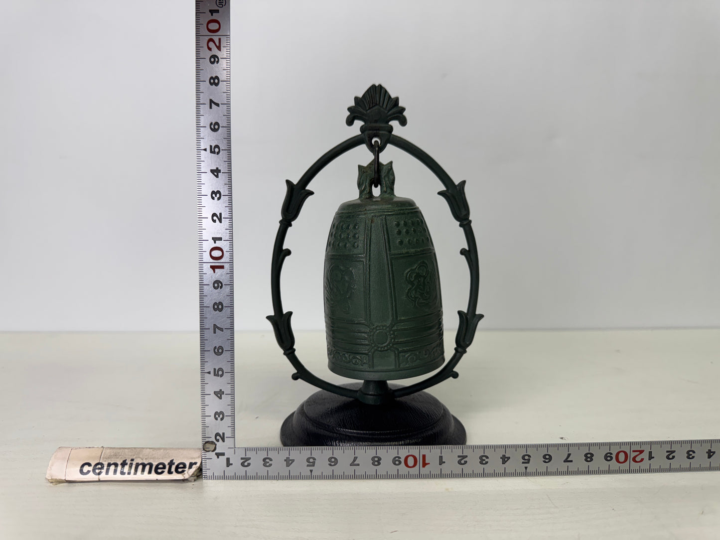 Y9383 Buddhist Altar Equipment metal small Bell Japan antique Buddhism tool
